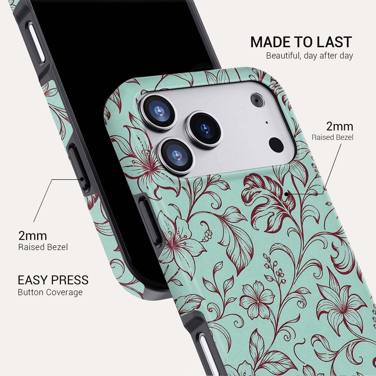 Arabesque Tough Phone Case