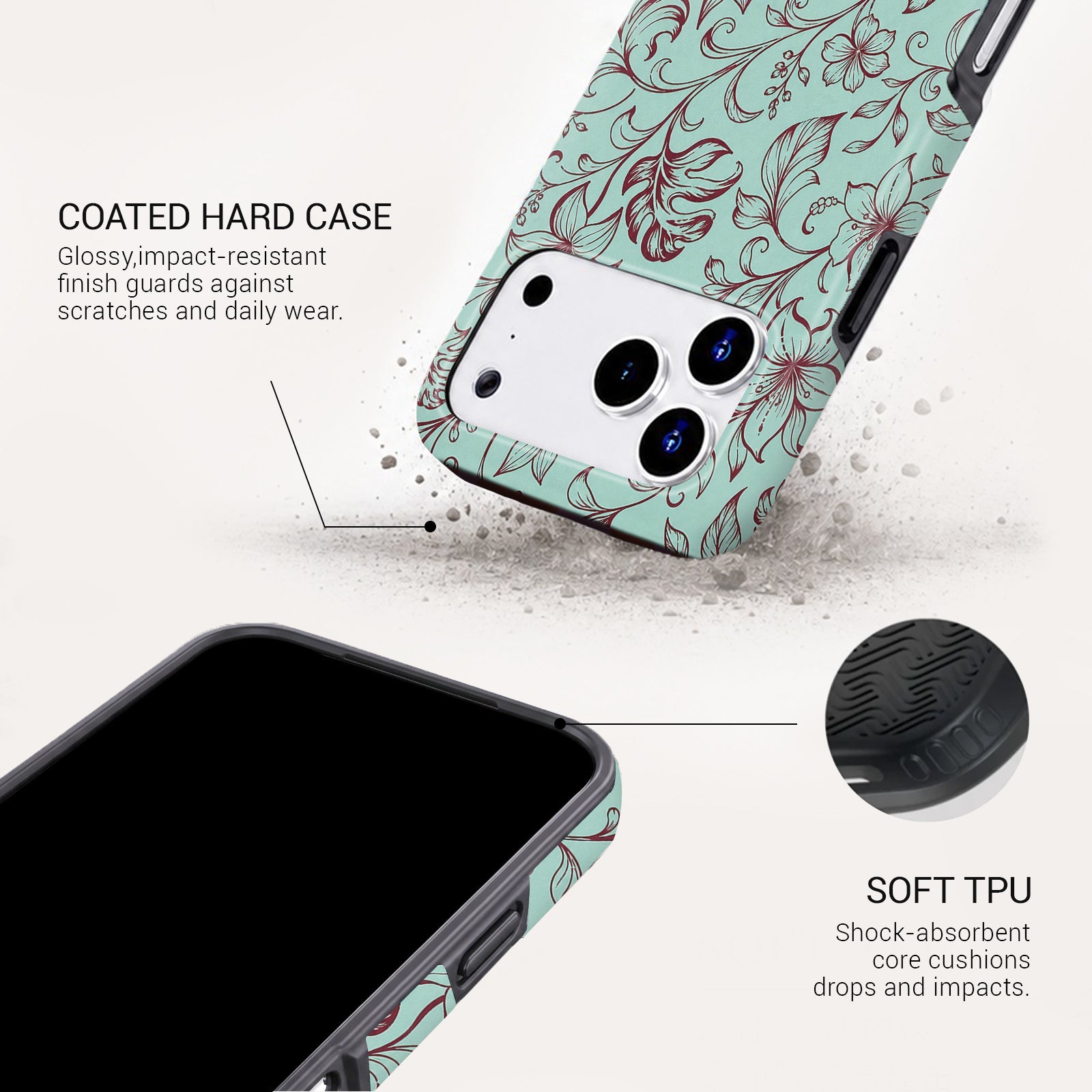 Arabesque Tough Phone Case