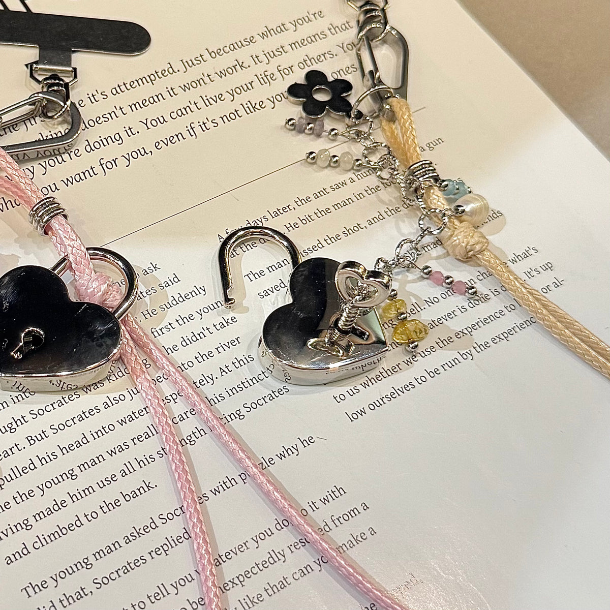Dear Diary Phone Charm