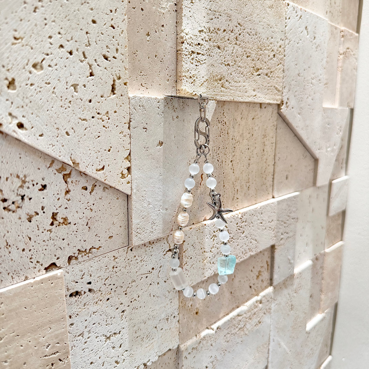 Pearl Shore Phone Wristlet