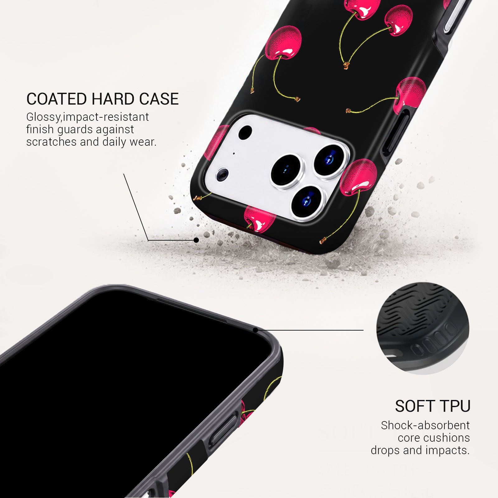 Cherry Bomb Tough Phone Case