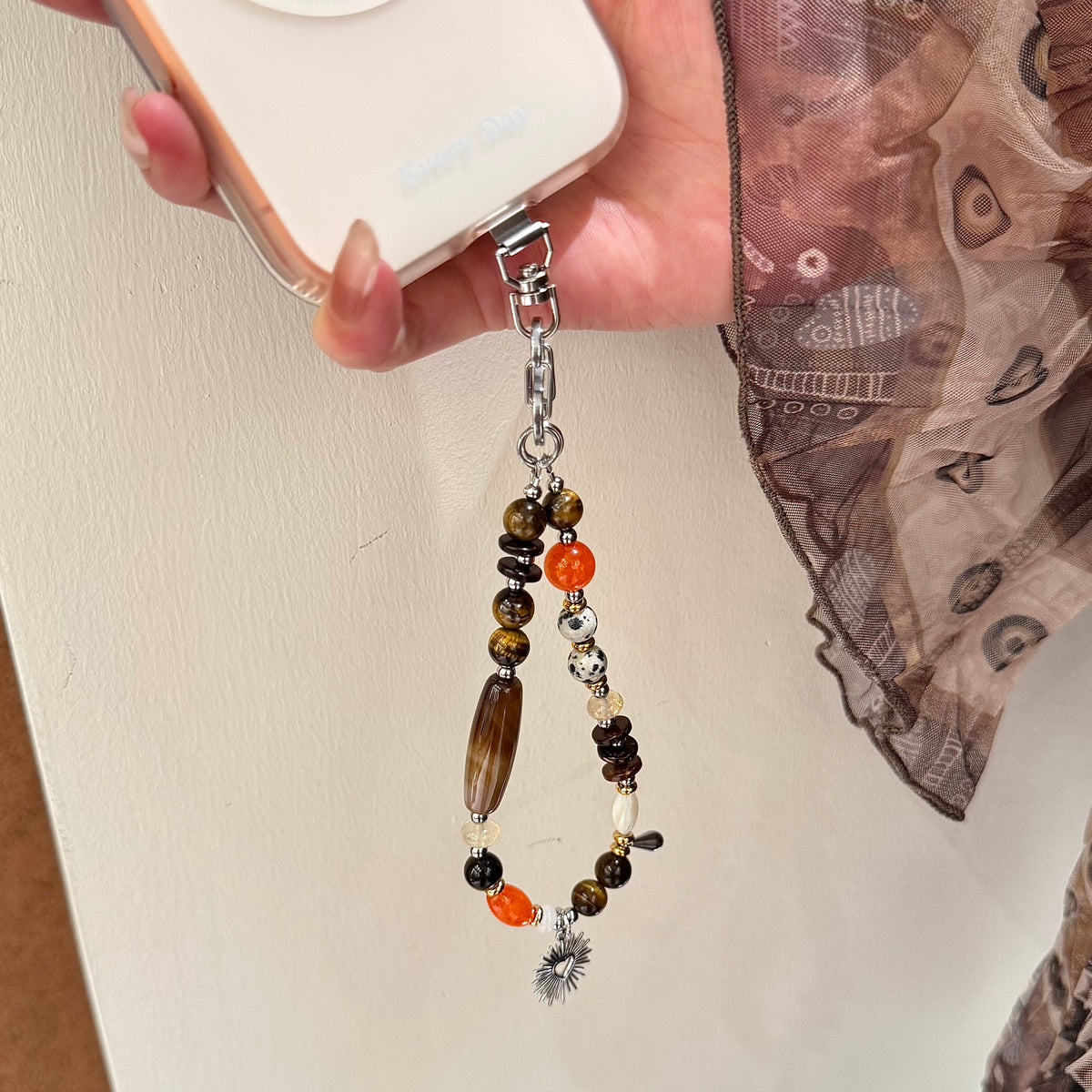 Sunbaked Fossil Phone Wristlet