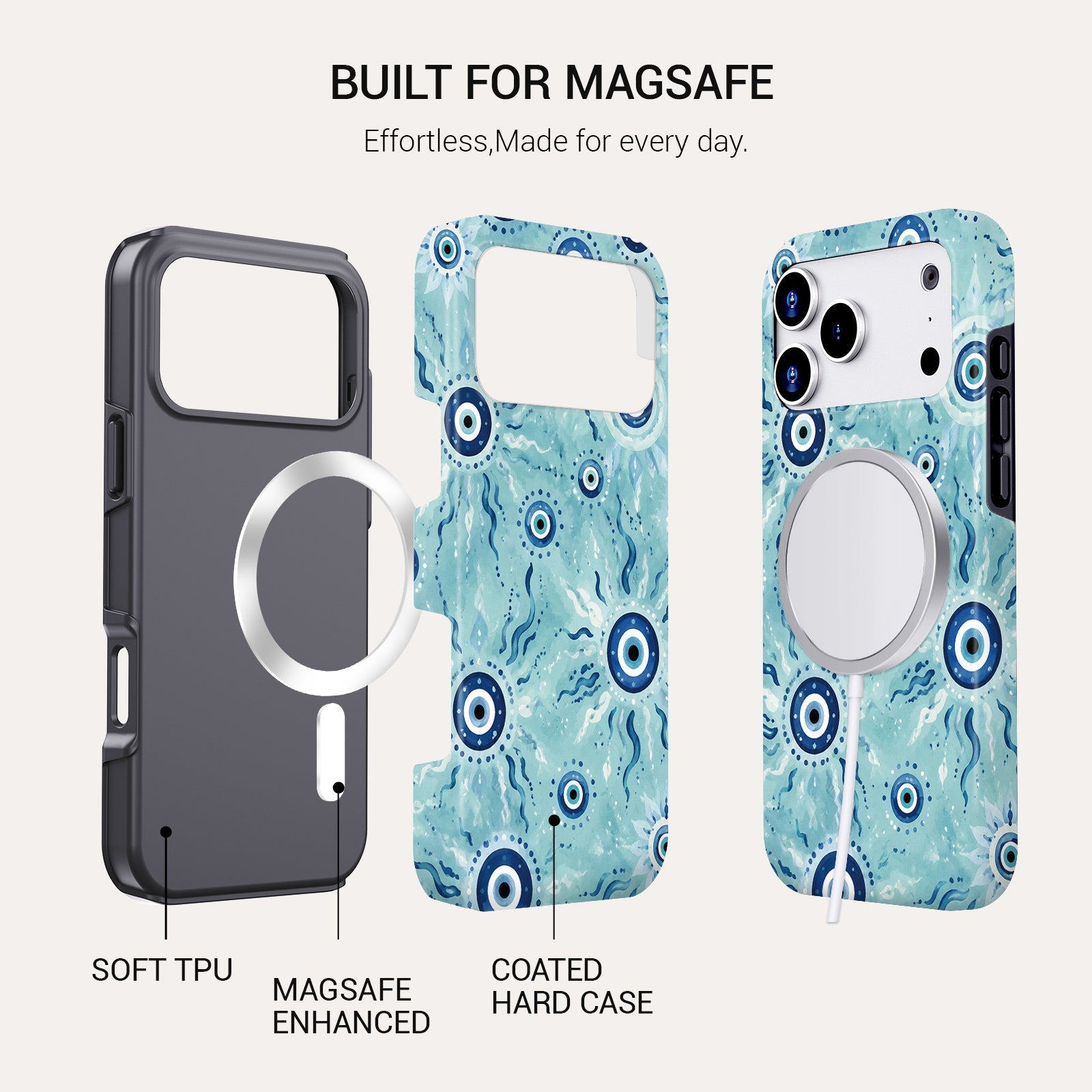 Evil Eye Tough Phone Case