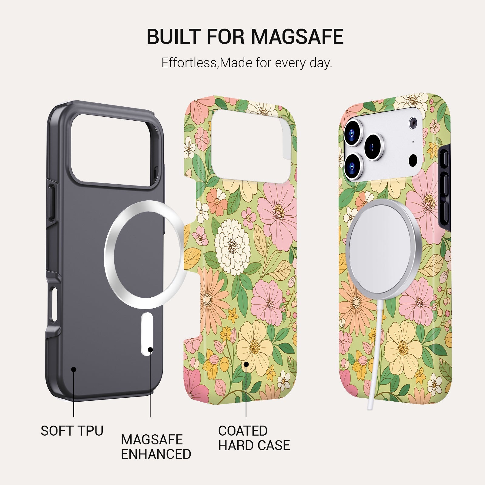 Flower Market Tough Phone Case