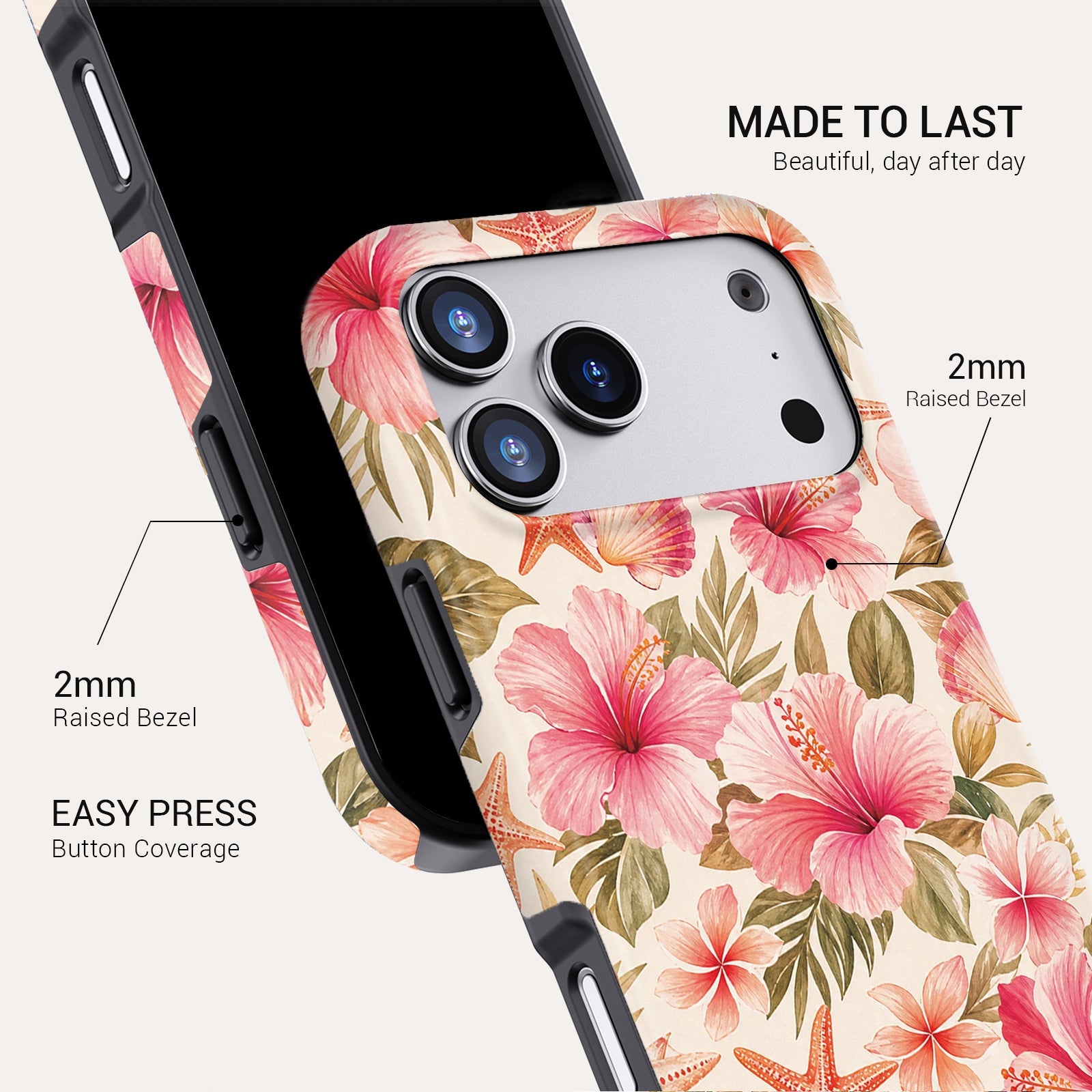 Hibiscus Tough Phone Case