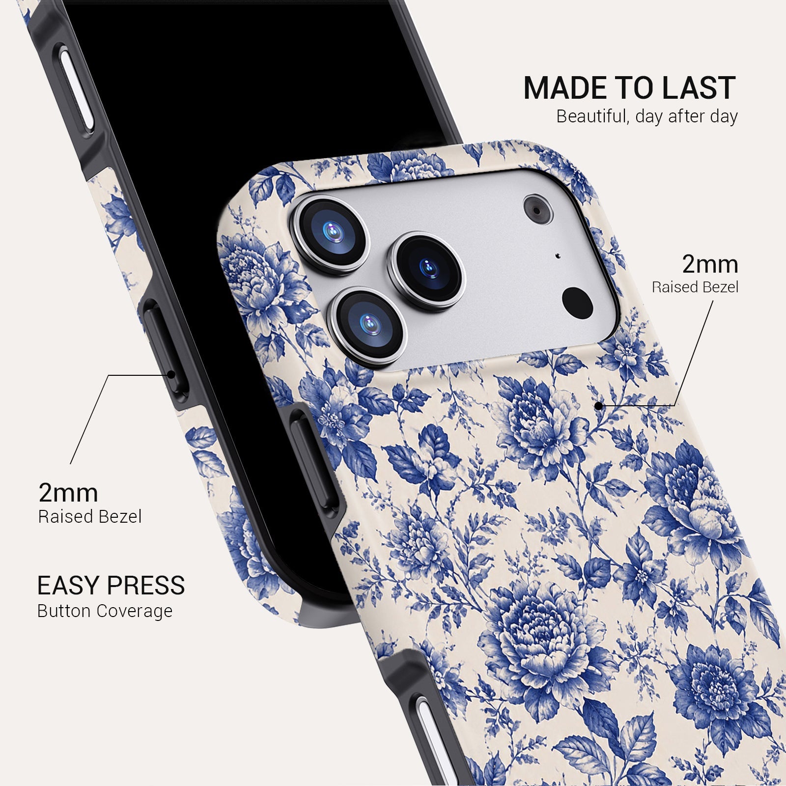Porcelain Tough Phone Case