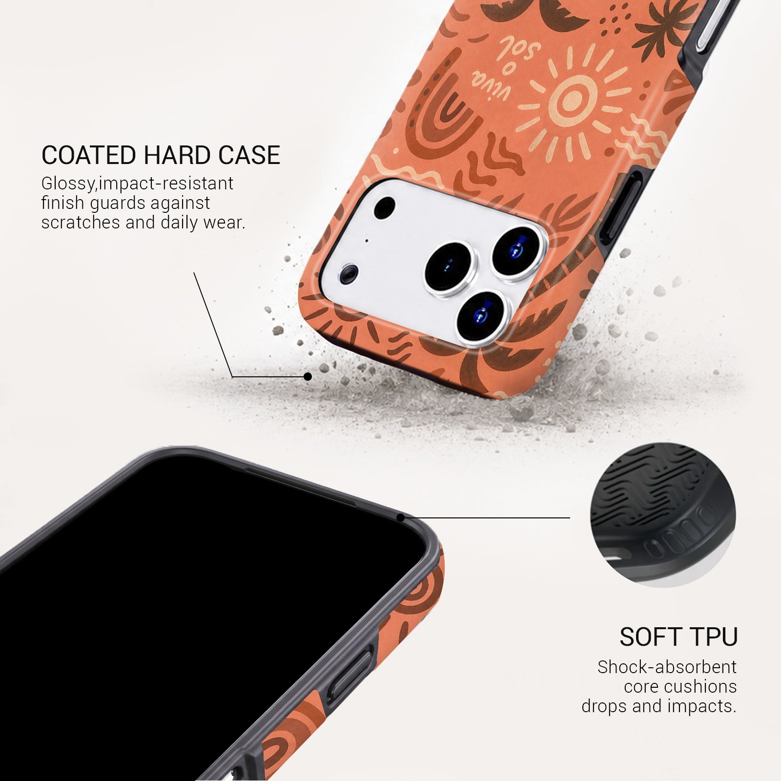 Tropicalia Tough Phone Case