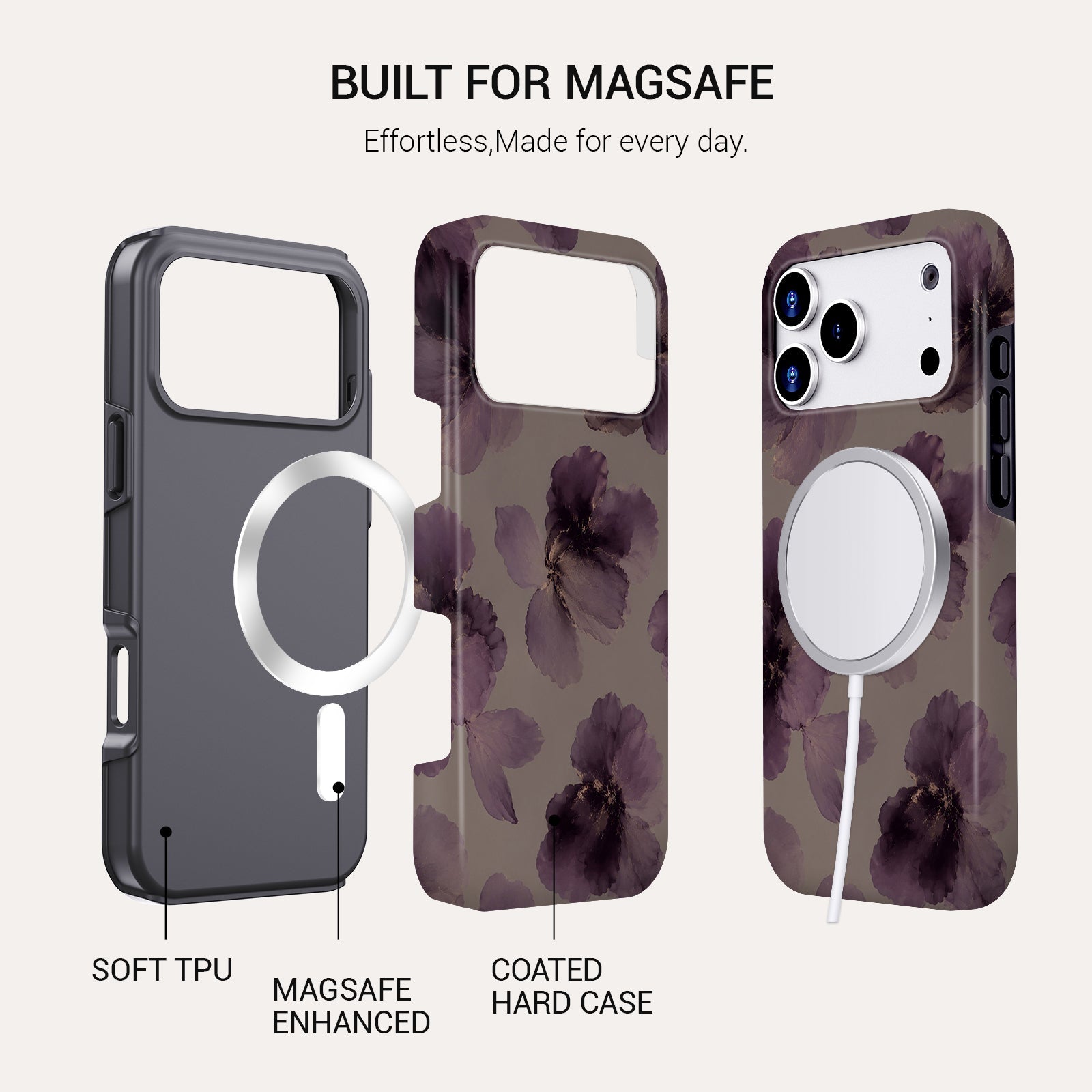 Violetta Tough Phone Case