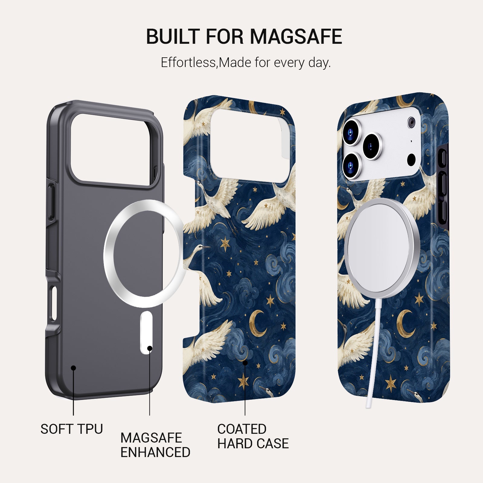 Moon Dance Tough Phone Case