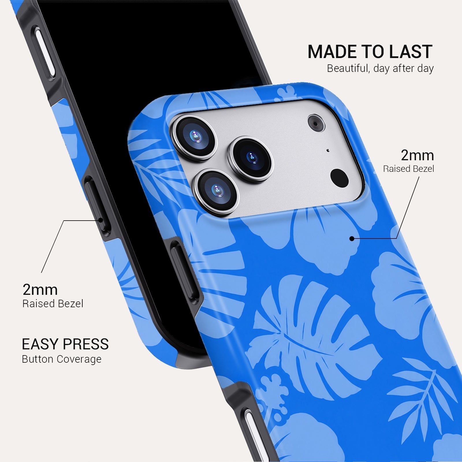 Ocean Bloom Tough Phone Case