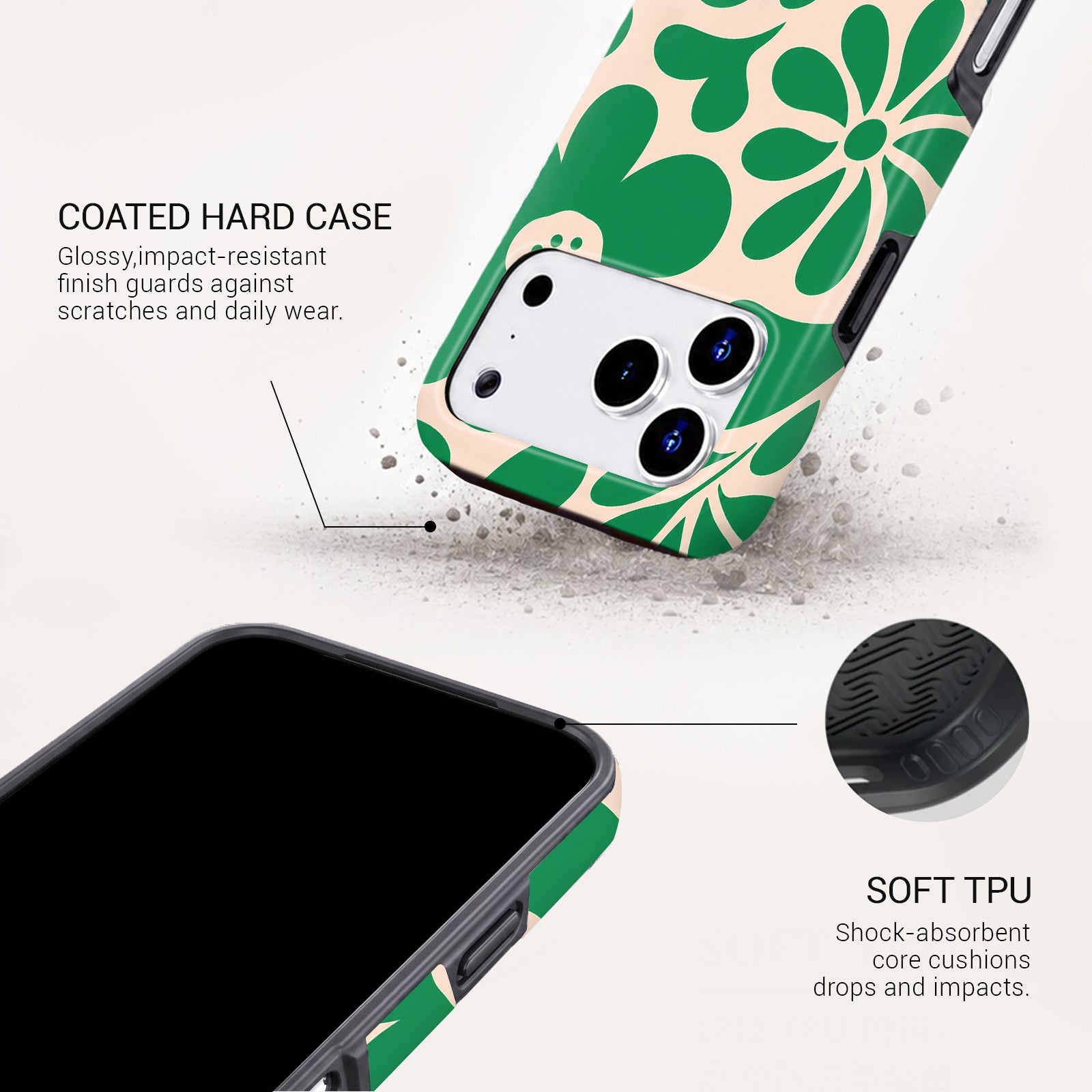Groovy Green Tough Phone Case