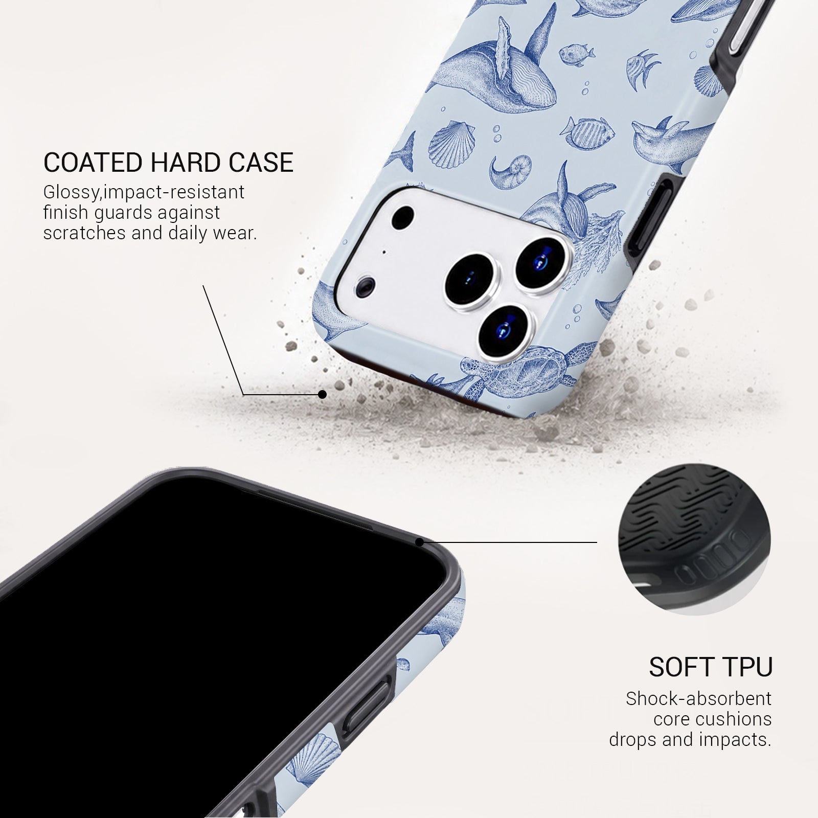 Deep Dive Tough Phone Case