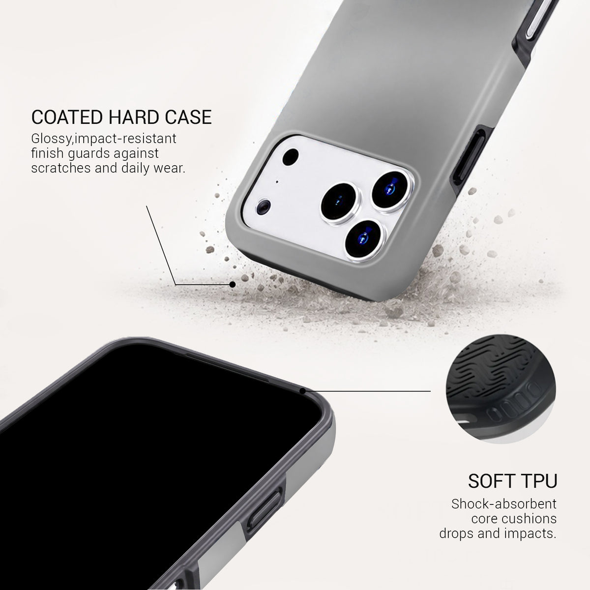 Gray Area Tough Phone Case#DEVICE_iPhone 18 Pro Max|iPhone 18 Pro|iPhone 17 Pro Max|iPhone 17 Pro|iPhone 17 Air|iPhone 16 Pro Max|iPhone 16 Pro|iPhone 16 Plus|iPhone 16|iPhone 15 Pro Max|iPhone 15 Pro|iPhone 15 Plus|iPhone 15|iPhone 14 Pro Max|iPhone 14 Pro|iPhone 14 Plus|iPhone 14
