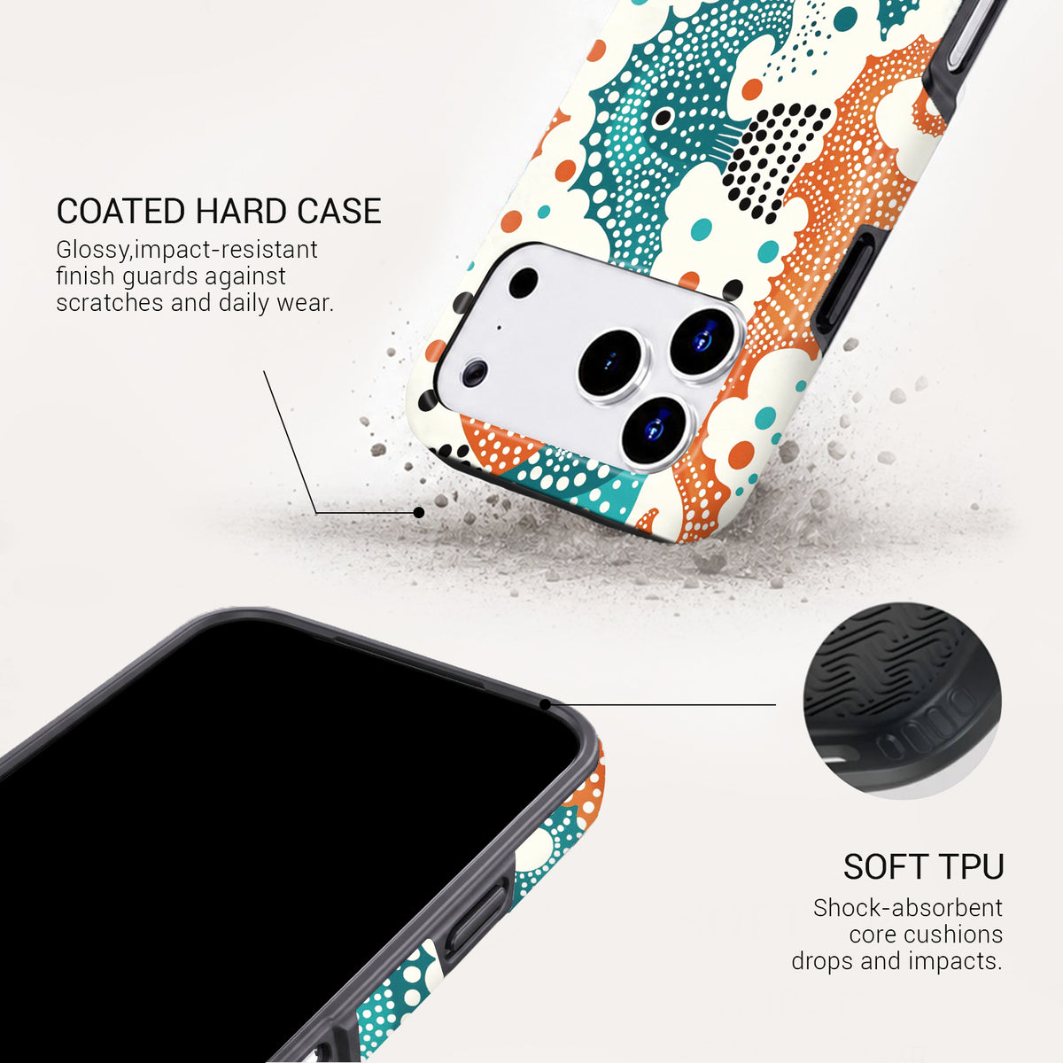 Creature Feature Tough Phone Case#DEVICE_iPhone 18 Pro Max|iPhone 18 Pro|iPhone 17 Pro Max|iPhone 17 Pro|iPhone 17 Air|iPhone 16 Pro Max|iPhone 16 Pro|iPhone 16 Plus|iPhone 16|iPhone 15 Pro Max|iPhone 15 Pro|iPhone 15 Plus|iPhone 15|iPhone 14 Pro Max|iPhone 14 Pro|iPhone 14 Plus|iPhone 14