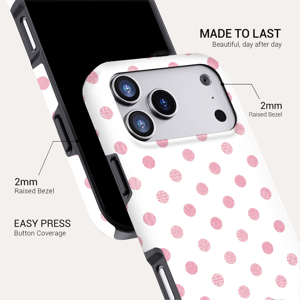Blush Tough Phone Case#DEVICE_iPhone 18 Pro Max|iPhone 18 Pro|iPhone 17 Pro Max|iPhone 17 Pro|iPhone 17 Air|iPhone 16 Pro Max|iPhone 16 Pro|iPhone 16 Plus|iPhone 16|iPhone 15 Pro Max|iPhone 15 Pro|iPhone 15 Plus|iPhone 15|iPhone 14 Pro Max|iPhone 14 Pro|iPhone 14 Plus|iPhone 14