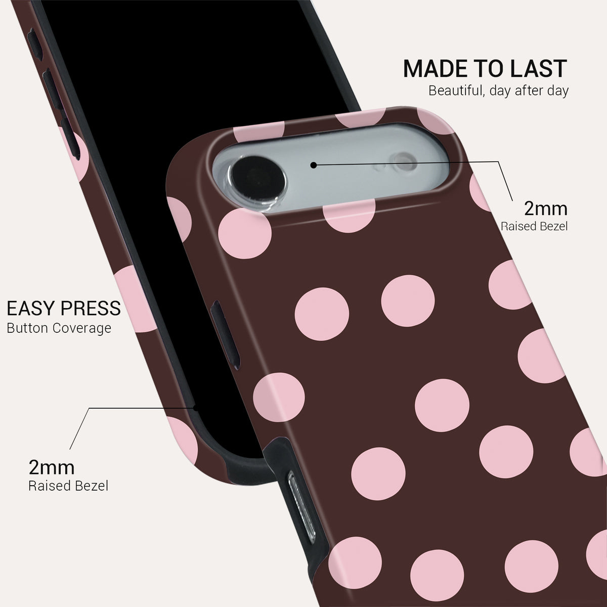 Chocolate Kiss Tough Phone Case#DEVICE_iPhone 17 Air