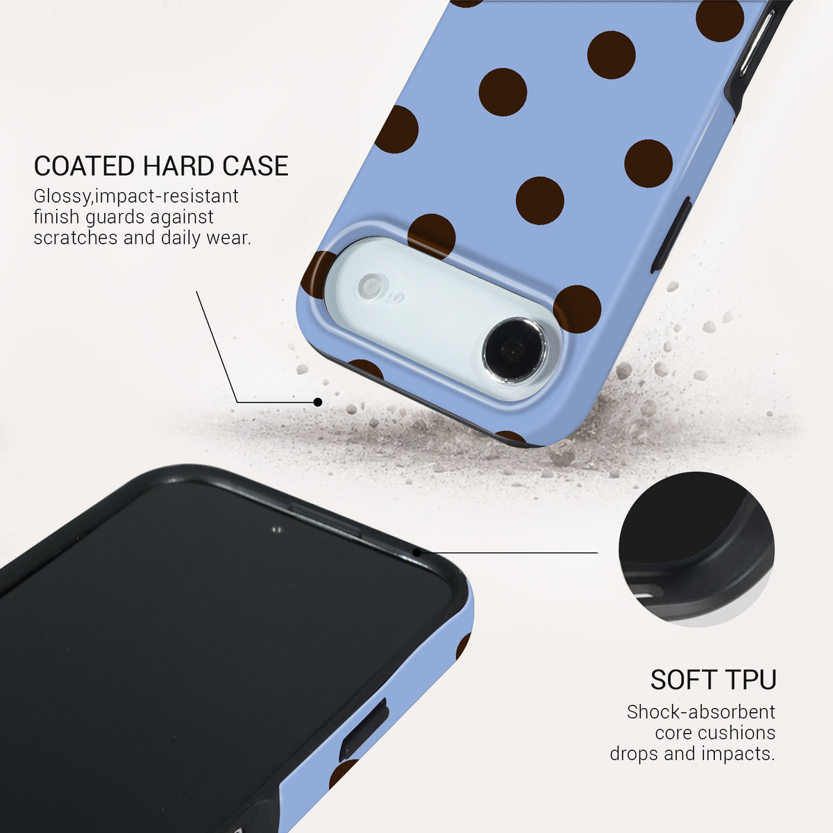Denim Tough Phone Case#DEVICE_iPhone 17 Air