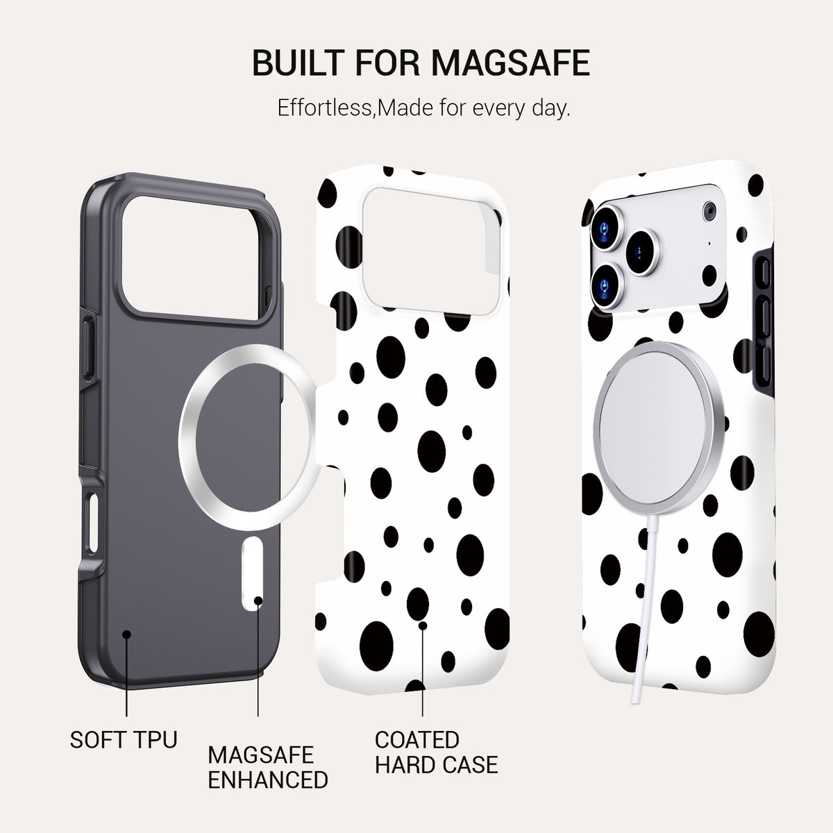 Dalmatian Vibe Tough Phone Case#DEVICE_iPhone 18 Pro Max|iPhone 18 Pro|iPhone 17 Pro Max|iPhone 17 Pro|iPhone 17 Air|iPhone 16 Pro Max|iPhone 16 Pro|iPhone 16 Plus|iPhone 16|iPhone 15 Pro Max|iPhone 15 Pro|iPhone 15 Plus|iPhone 15|iPhone 14 Pro Max|iPhone 14 Pro|iPhone 14 Plus|iPhone 14