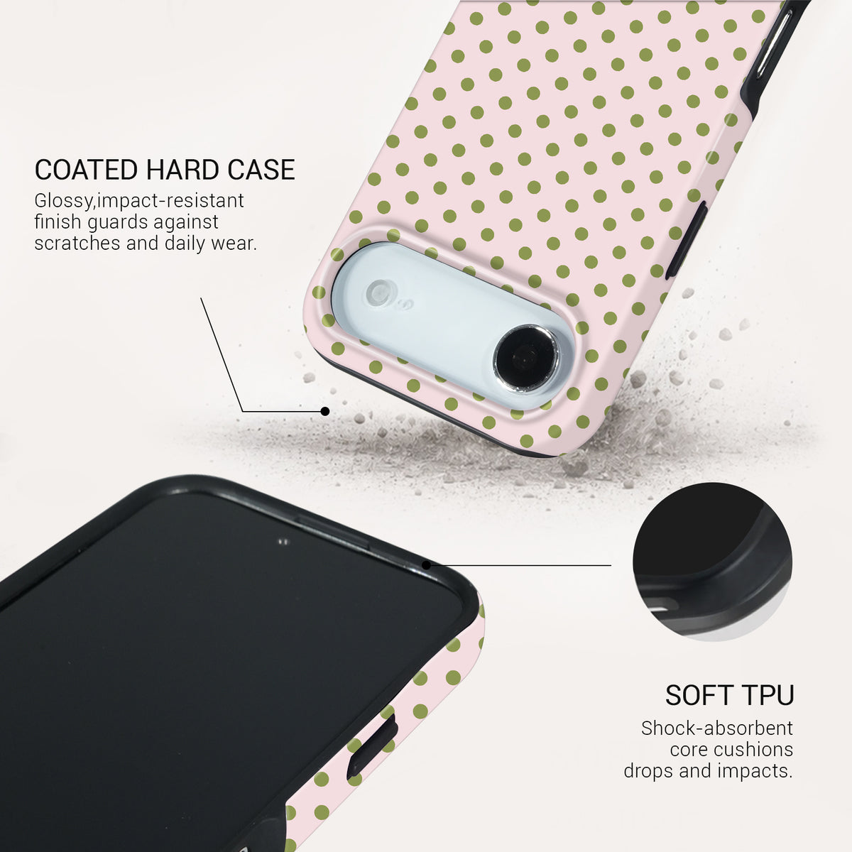 Olive Crush Tough Phone Case#DEVICE_iPhone 17 Air