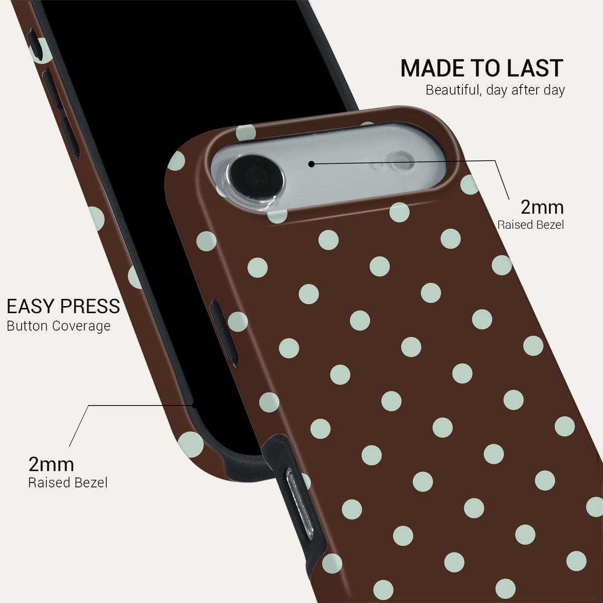 Matcha Espresso Tough Phone Case#DEVICE_iPhone 17 Air