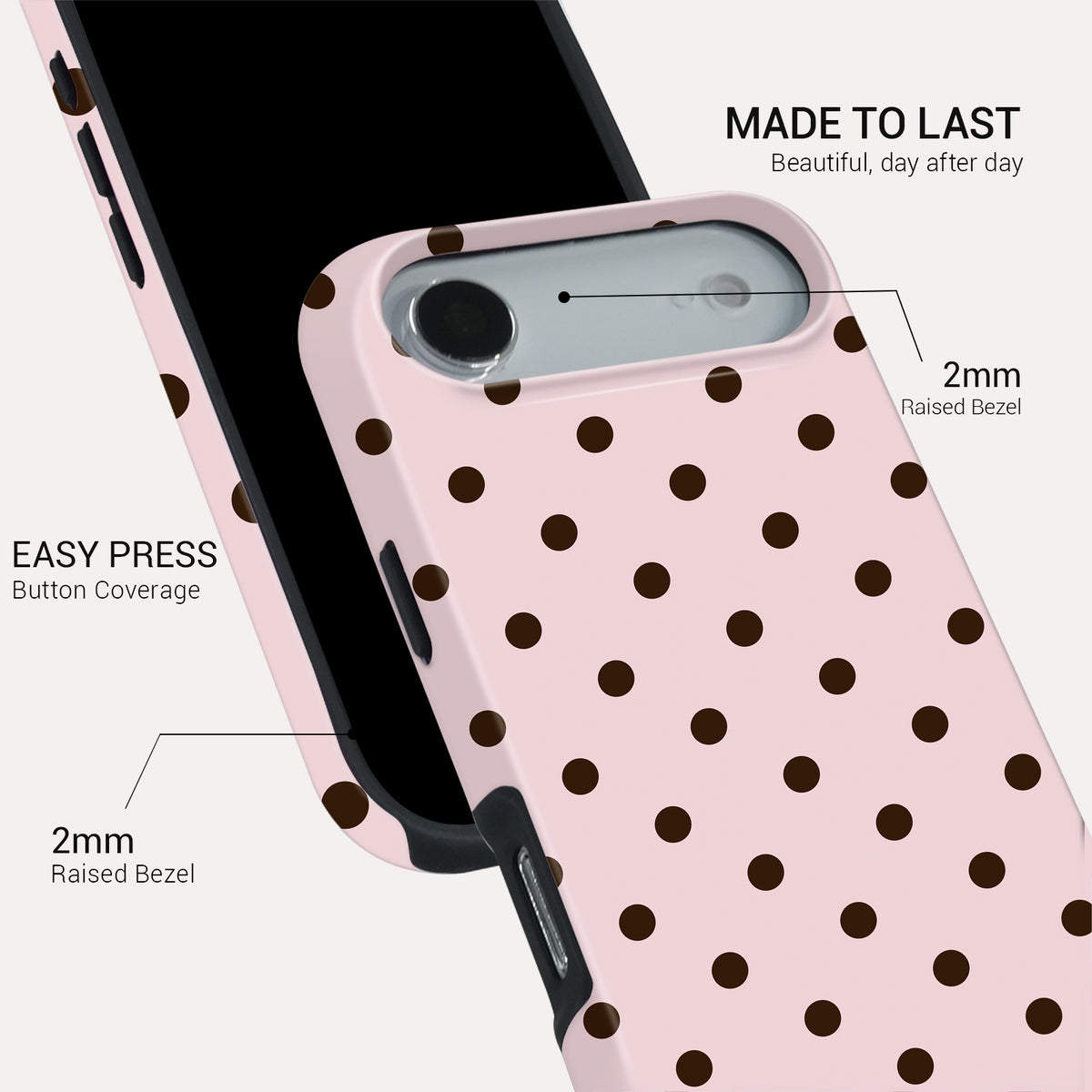 Nude Blush Tough Phone Case#DEVICE_iPhone 17 Air