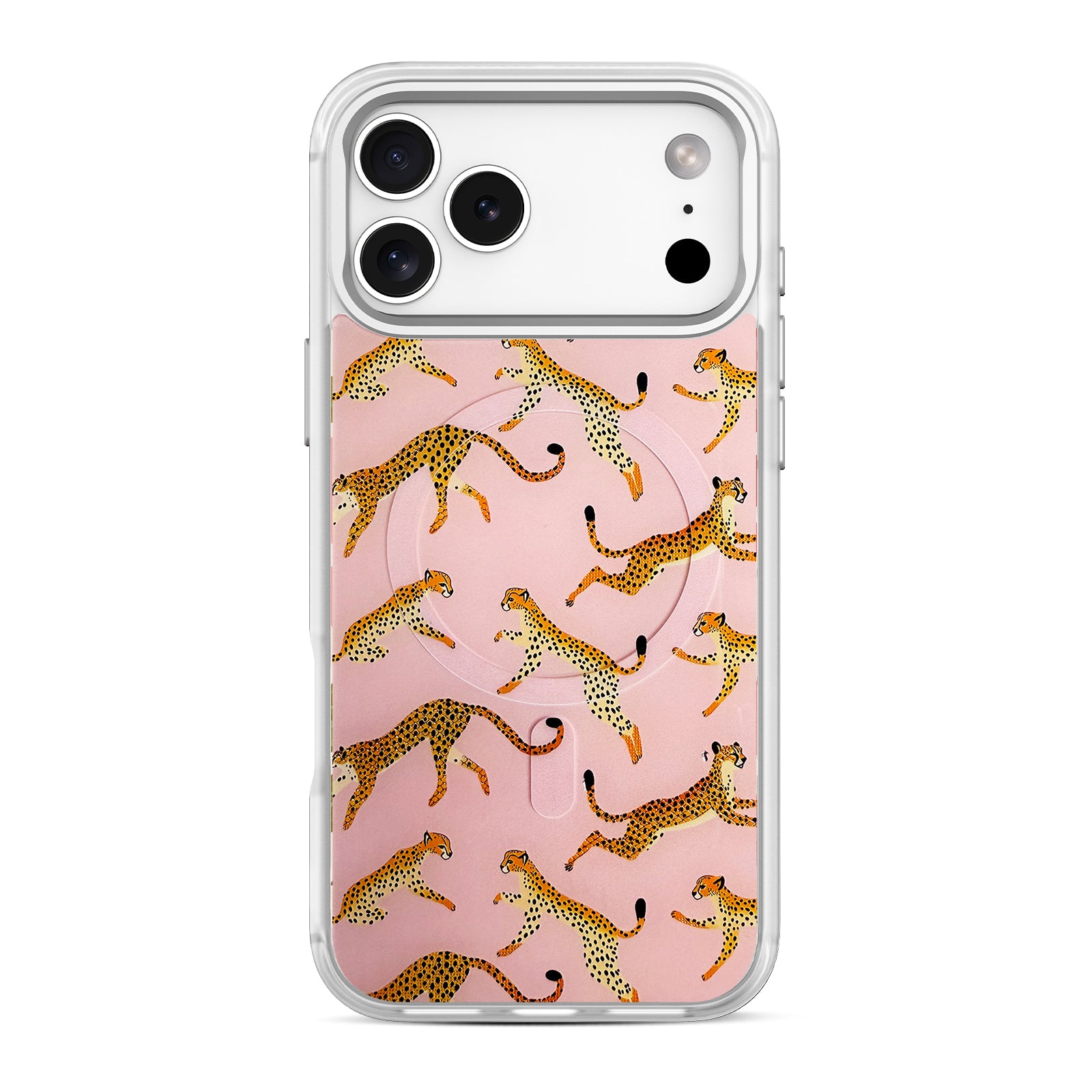 Leopard Illustration Snap-On Case for iPhone 17 Series