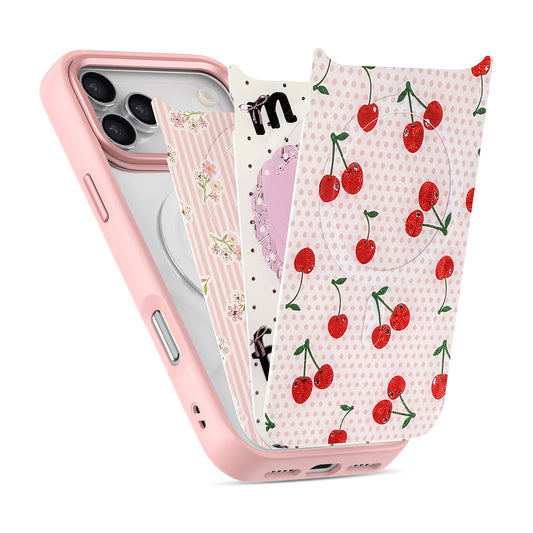 Colorful Basic Snap-On Phone Case for iPhone 17 Series