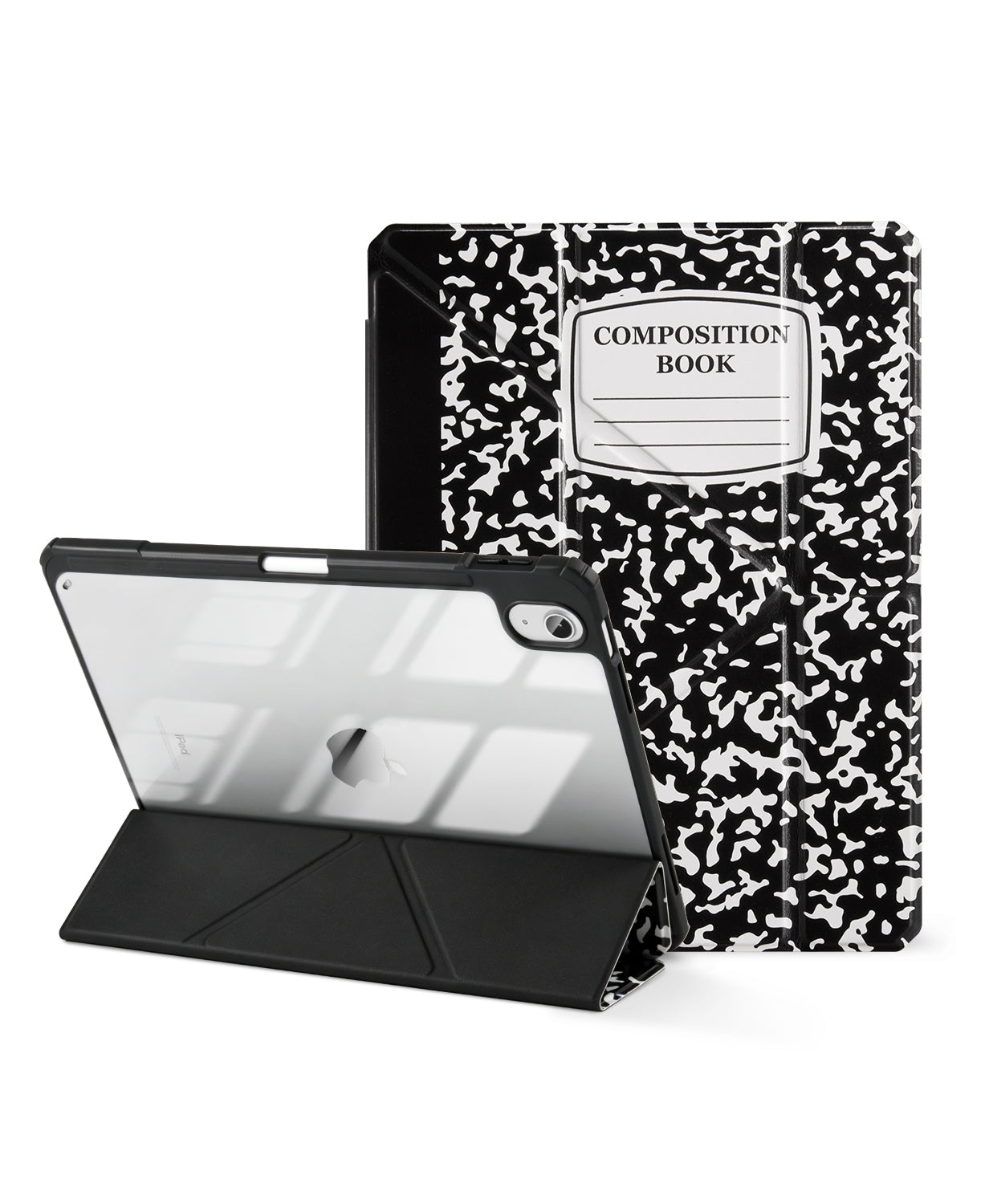 iPad 11th Gen (10th Compatible) Case With Y-Fold Magnetic Stand#Color_Composition Book