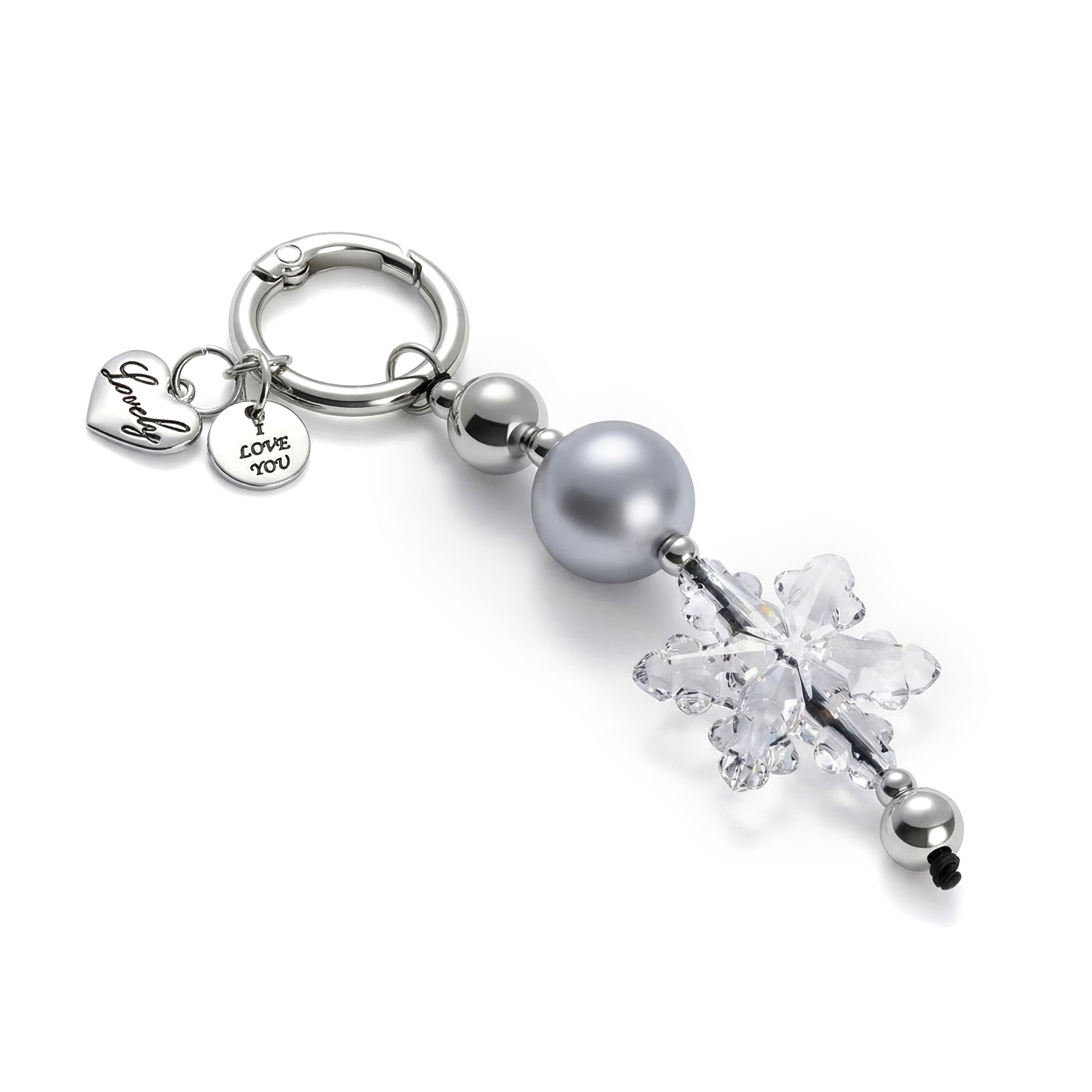 Silver-Tone Snowflake Strap