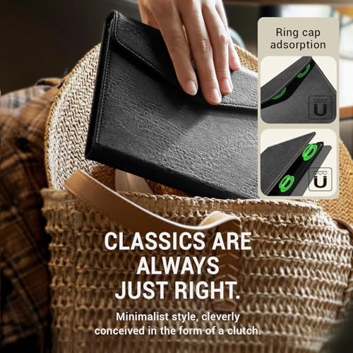 Essentials Vintage Black Kindle Paper White 6th-Buckle Style#Color_Black