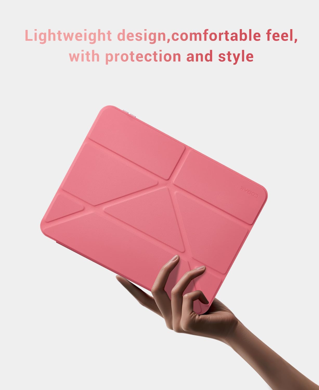 iPad 11th Gen (A16) 11" (2025) & 10th Gen 10.9" (2022) Case With Magnetic Stand#Color_Pink