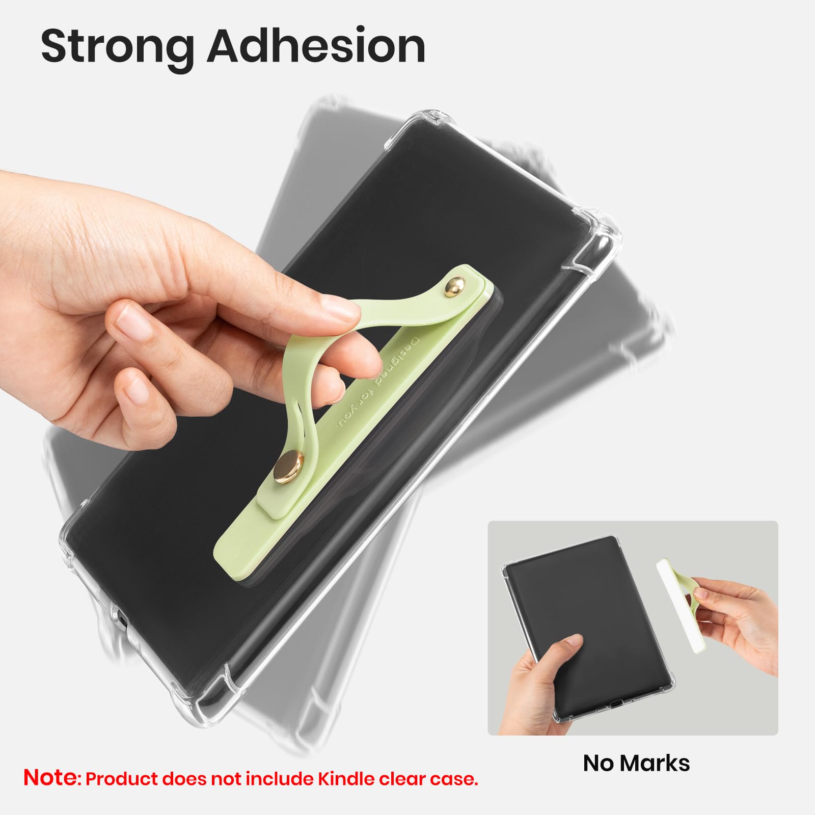 Hand Strap Holder for Kindle & Tablets#Color_Matcha