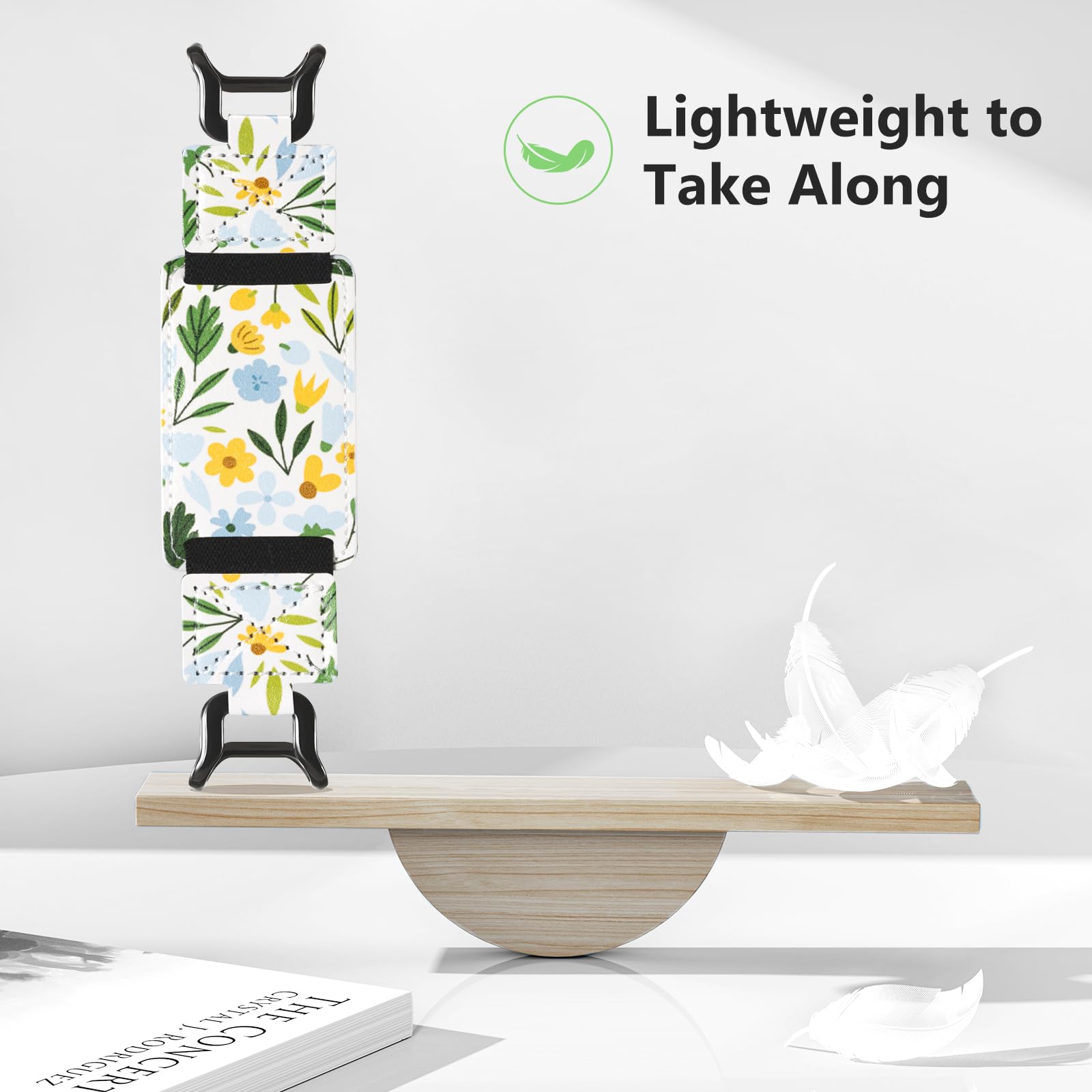 E-Book Tablet 6–7.5 inch Secure Hand Strap–Multiple Prints#Color_Wildflower Whispers