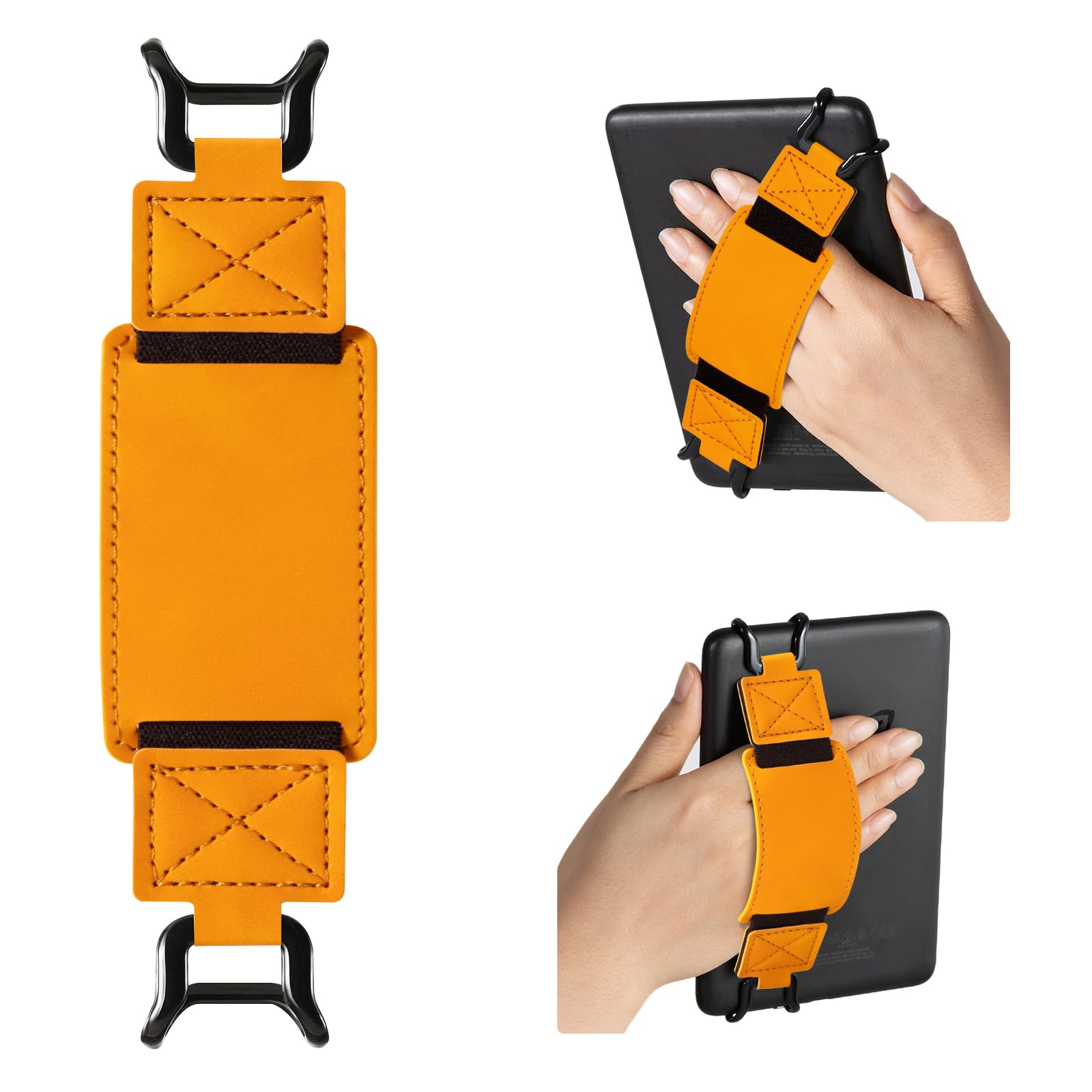E-Book Tablet 6–7.5 inch Secure Hand Strap#Color_Orange