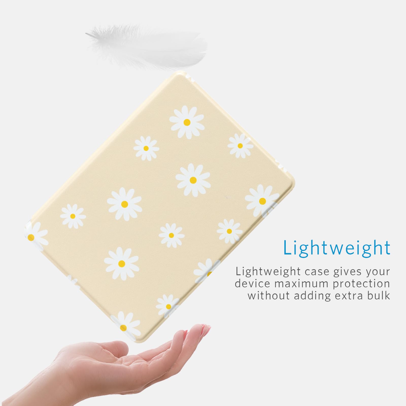 Kindle Paperwhite 12th Gen (2024 7 inch) Magnetic Case#Color_Beige