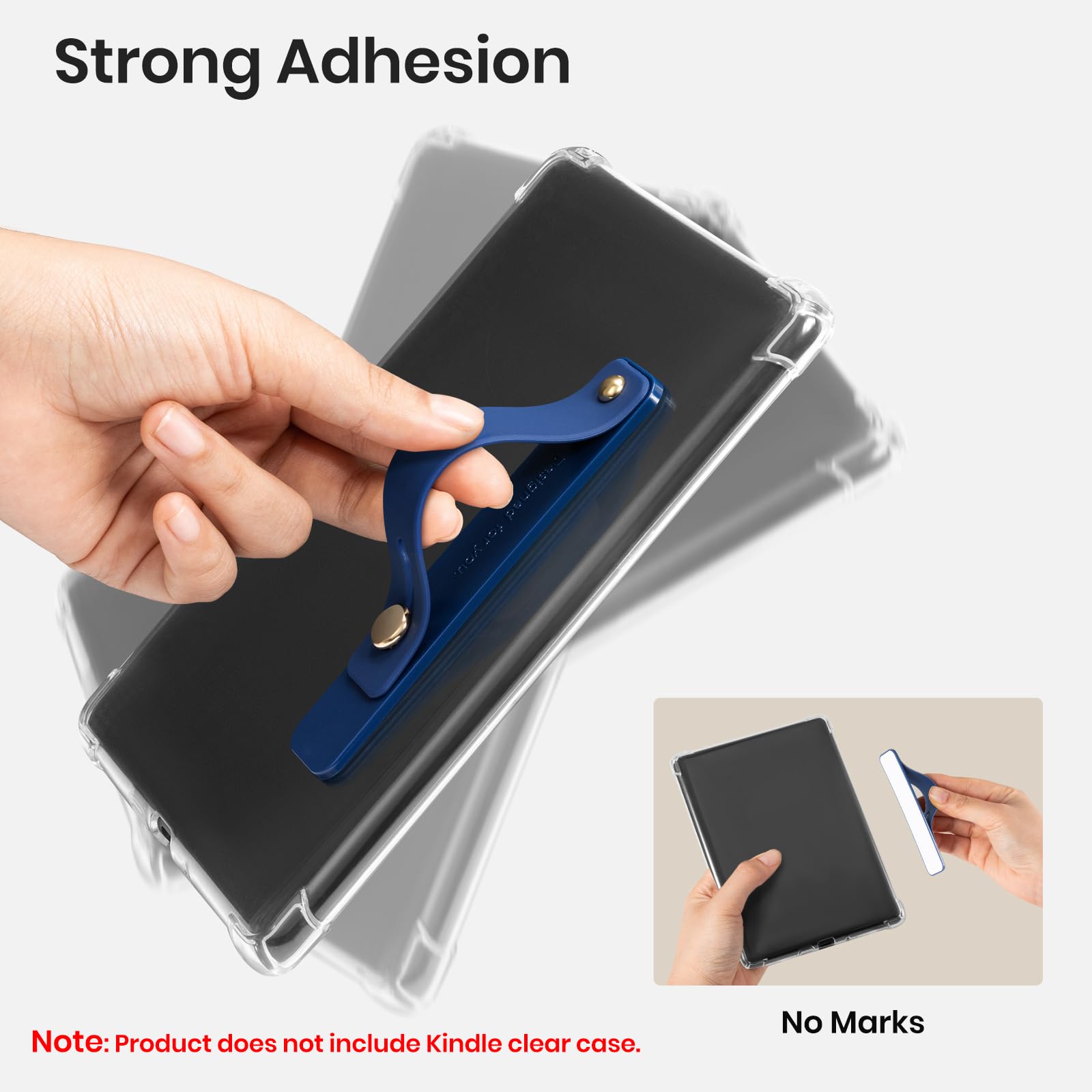 Hand Strap Holder for Kindle & Tablets#Color_Navy Blue