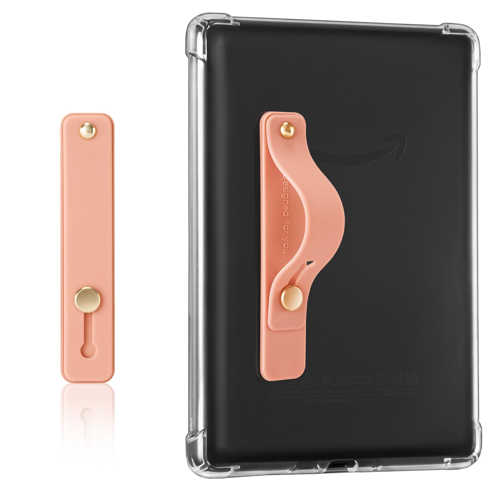 Hand Strap Holder for Kindle & Tablets#Color_Papaya-Whip