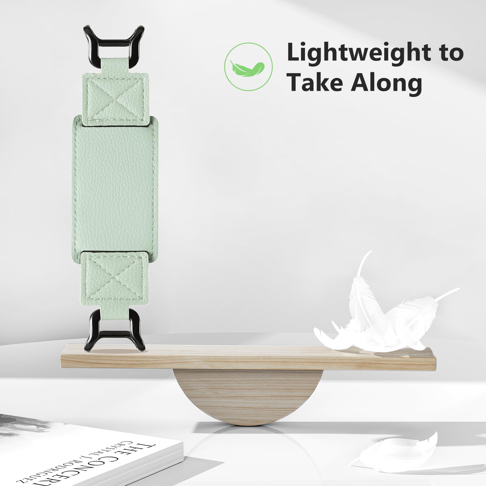 E-Book Tablet 6–7.5 inch Secure Hand Strap#Color_Sage Green