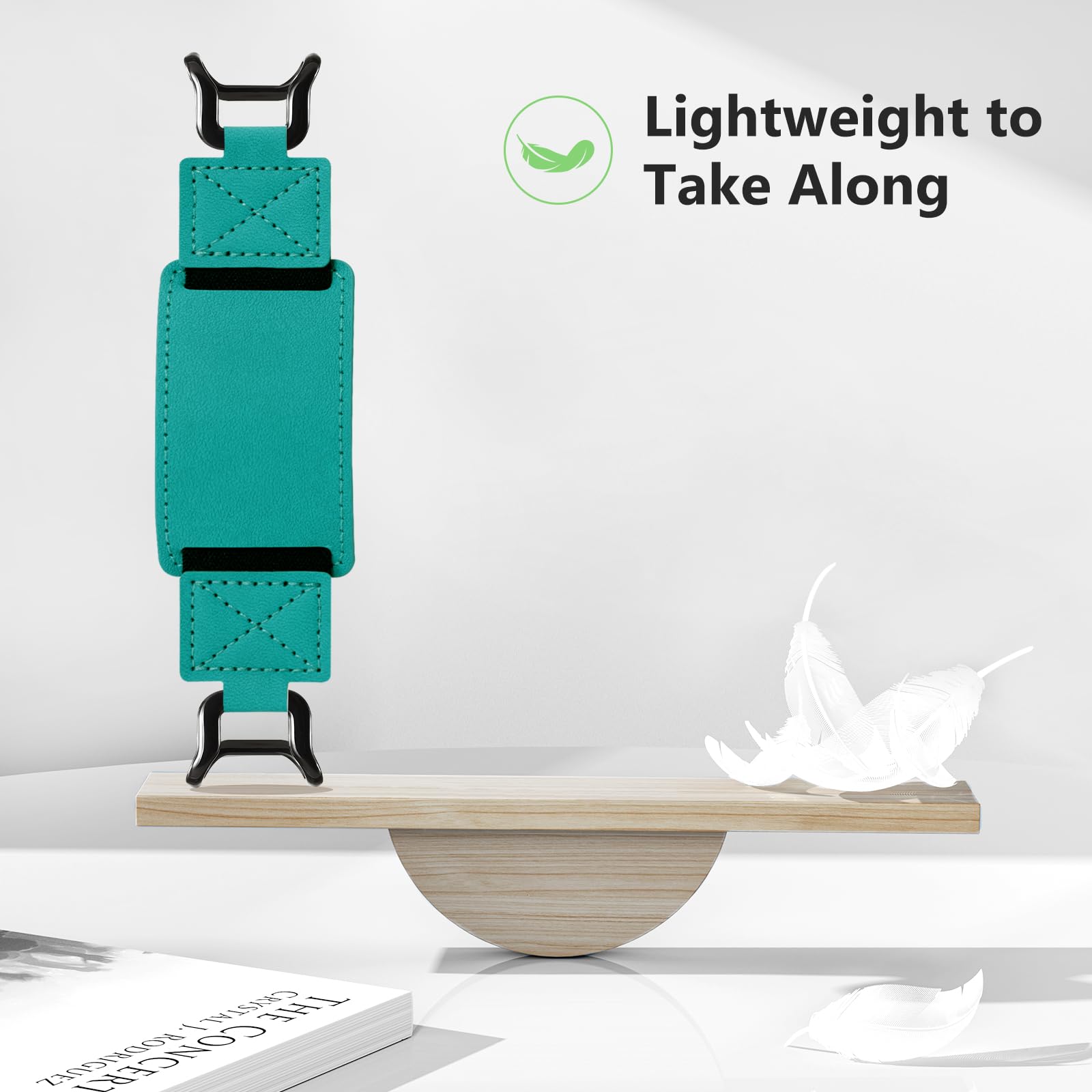 E-Book Tablet 6–7.5 inch Secure Hand Strap#Color_Dark Green