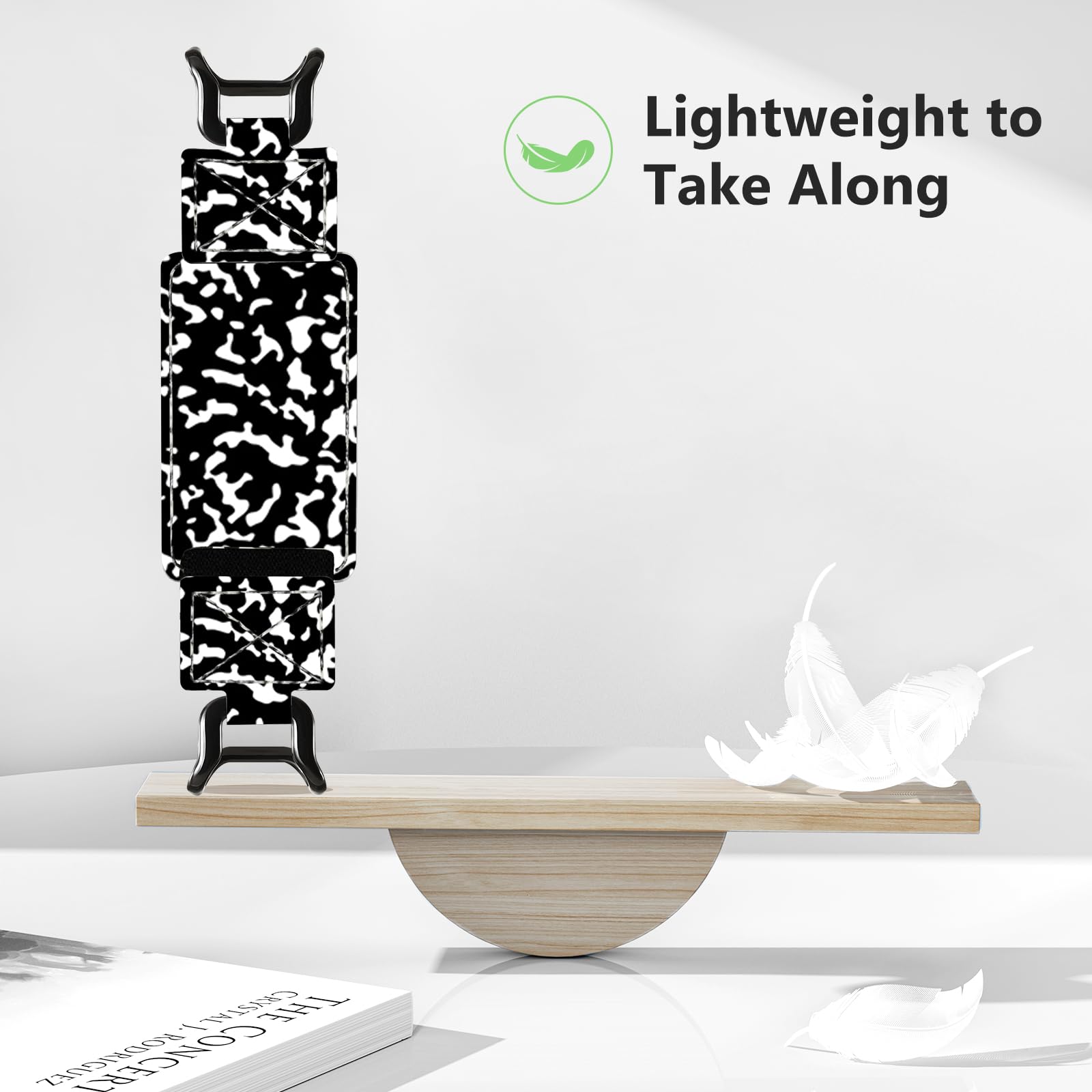 E-Book Tablet 6–7.5 inch Secure Hand Strap–Multiple Prints#Color_Black Notes