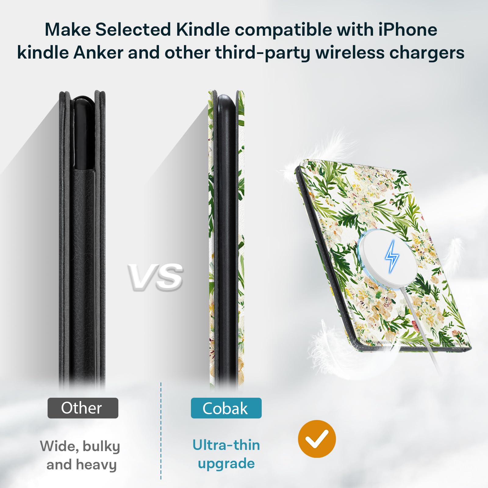 Kindle Paperwhite 12th Gen (2024 7 inch) stand-prints#Color_Mountain Blooming