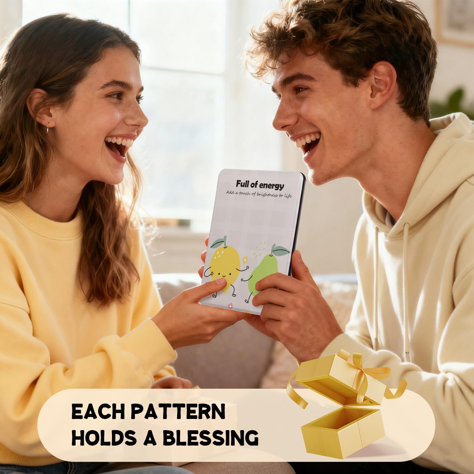 Kindle Paperwhite 12th Gen 7 inch (2024) Case With Stand–Cute Prints#Color_Fruit Dance