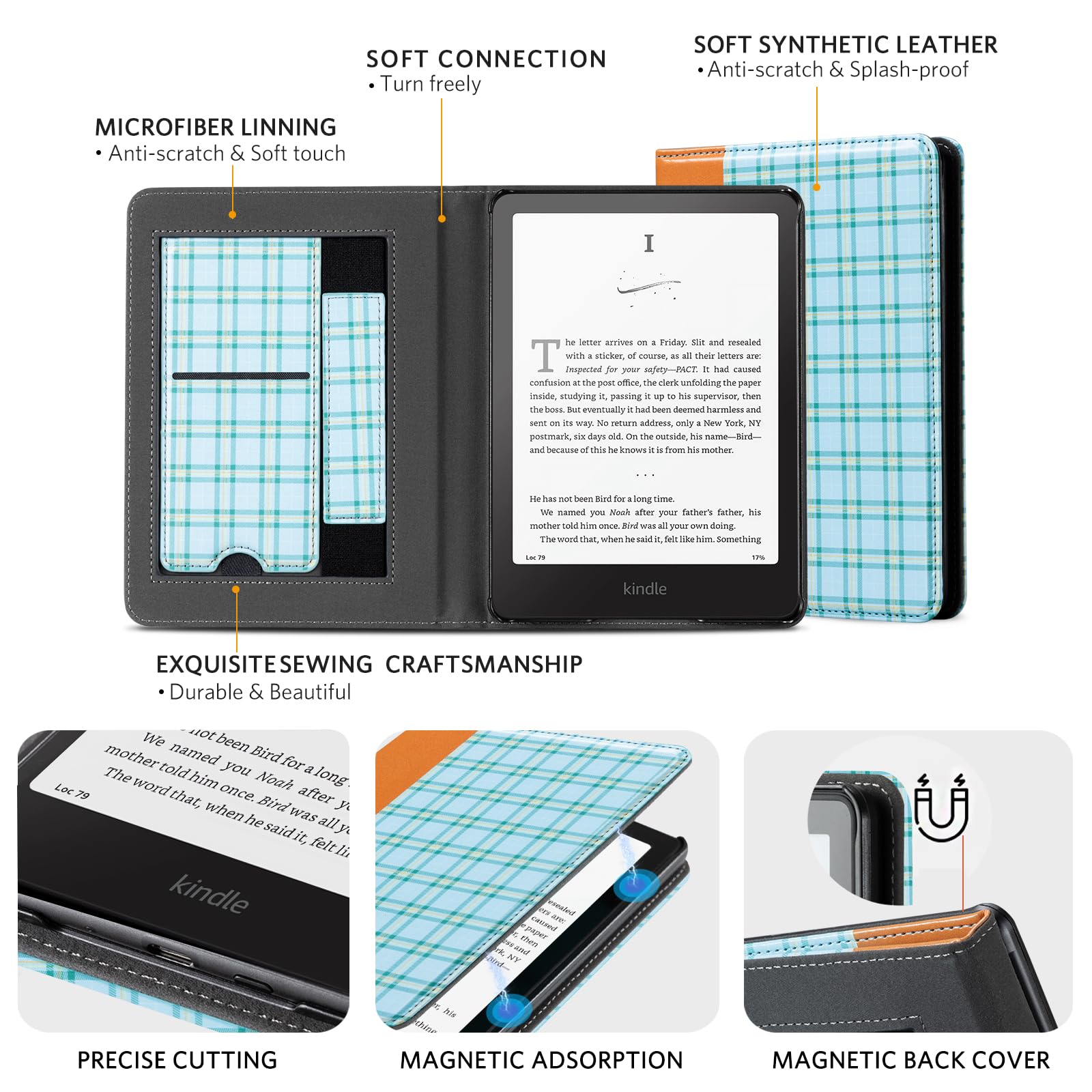 Classics Sketch Sunflower 7 Inch Kindle Paperwhite Stand Case