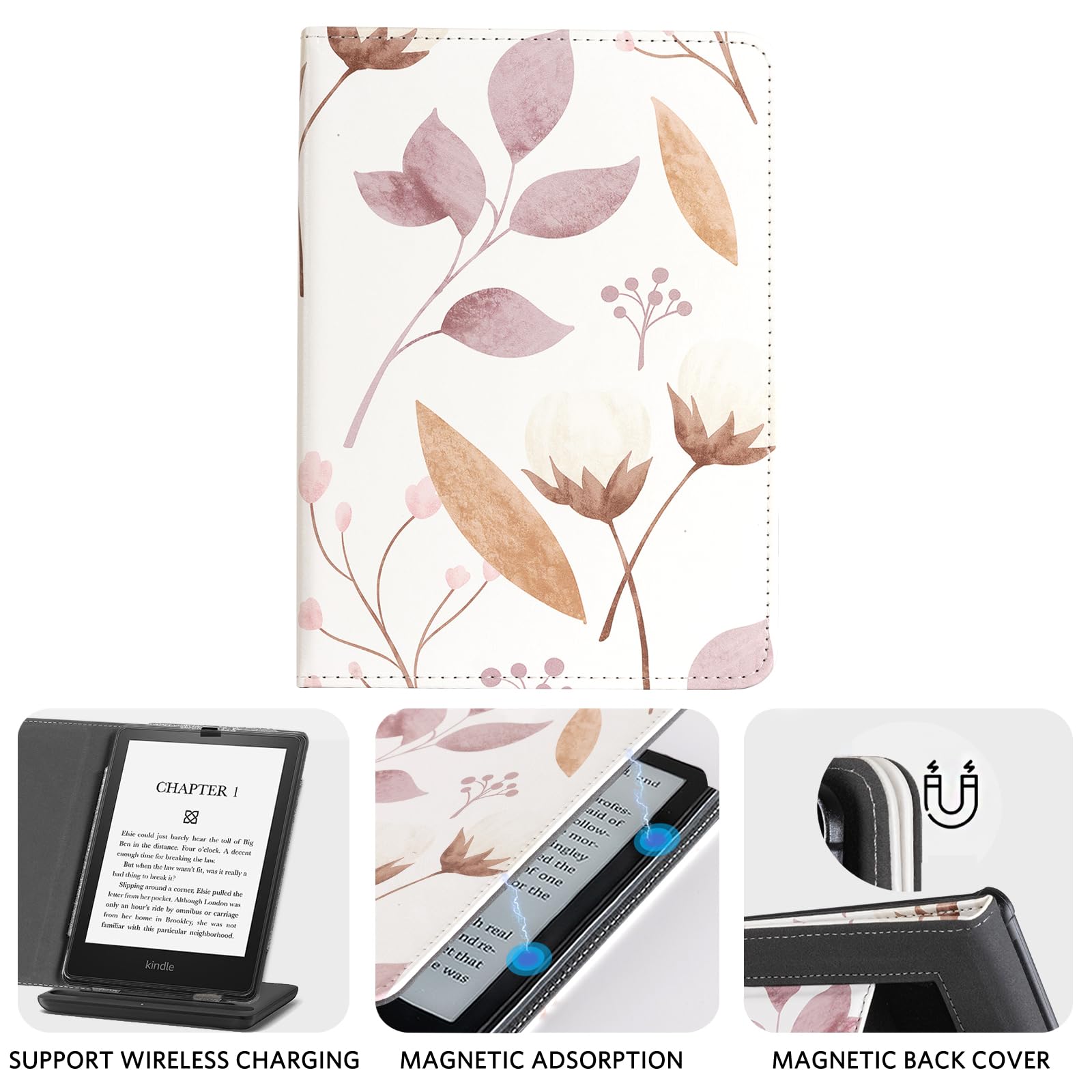 Eden Gardenia 6 inch kindle paperwhite stand Case