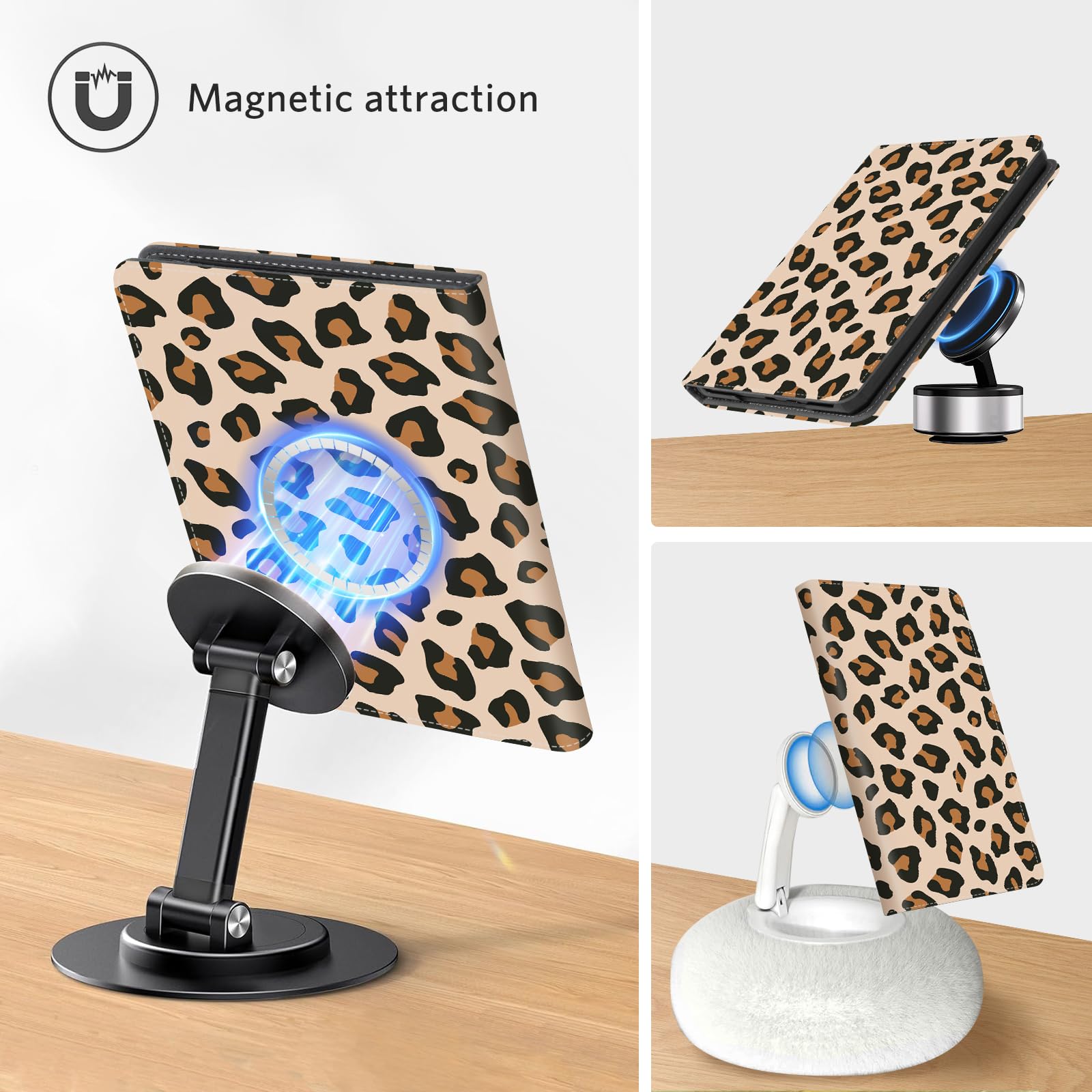 Kindle Paperwhite 12th Gen (2024 7 inch) stand-prints#Color_Leopard Brown