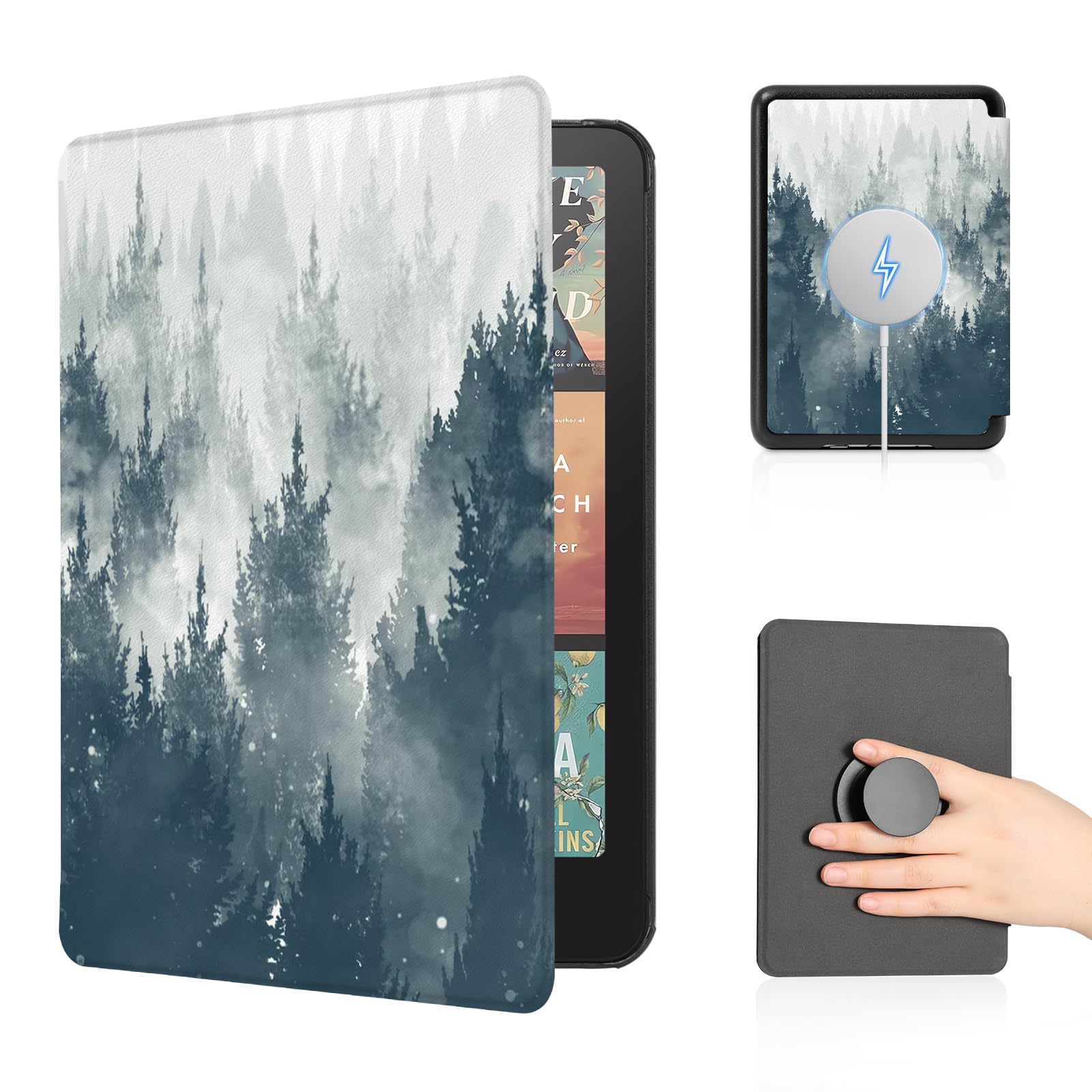 Kindle Paperwhite 12th Gen (2024 7 inch) Grip Case#Color_Mountain