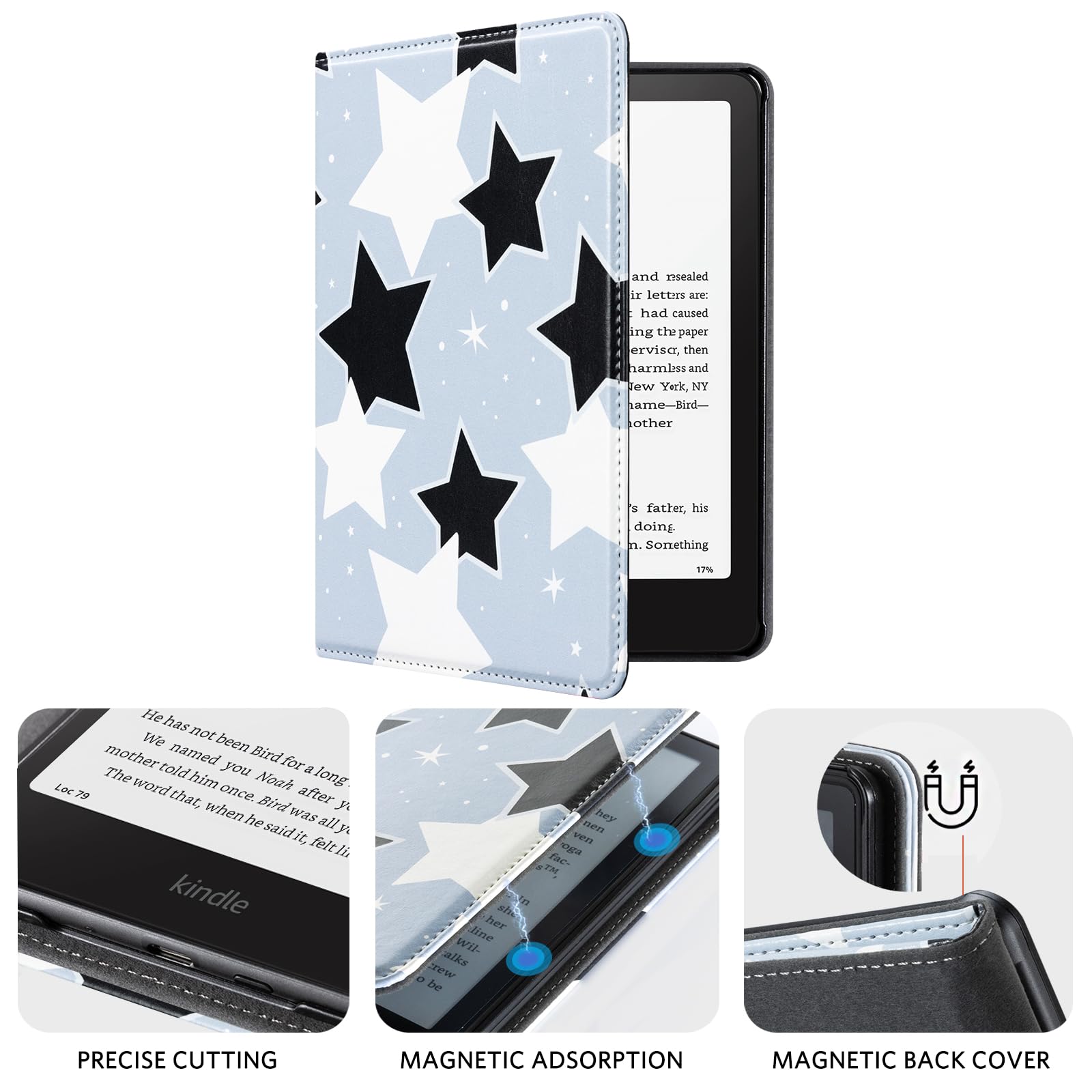 Kindle Paperwhite 12th Gen (2024 7 inch) stand-prints#Color_Star