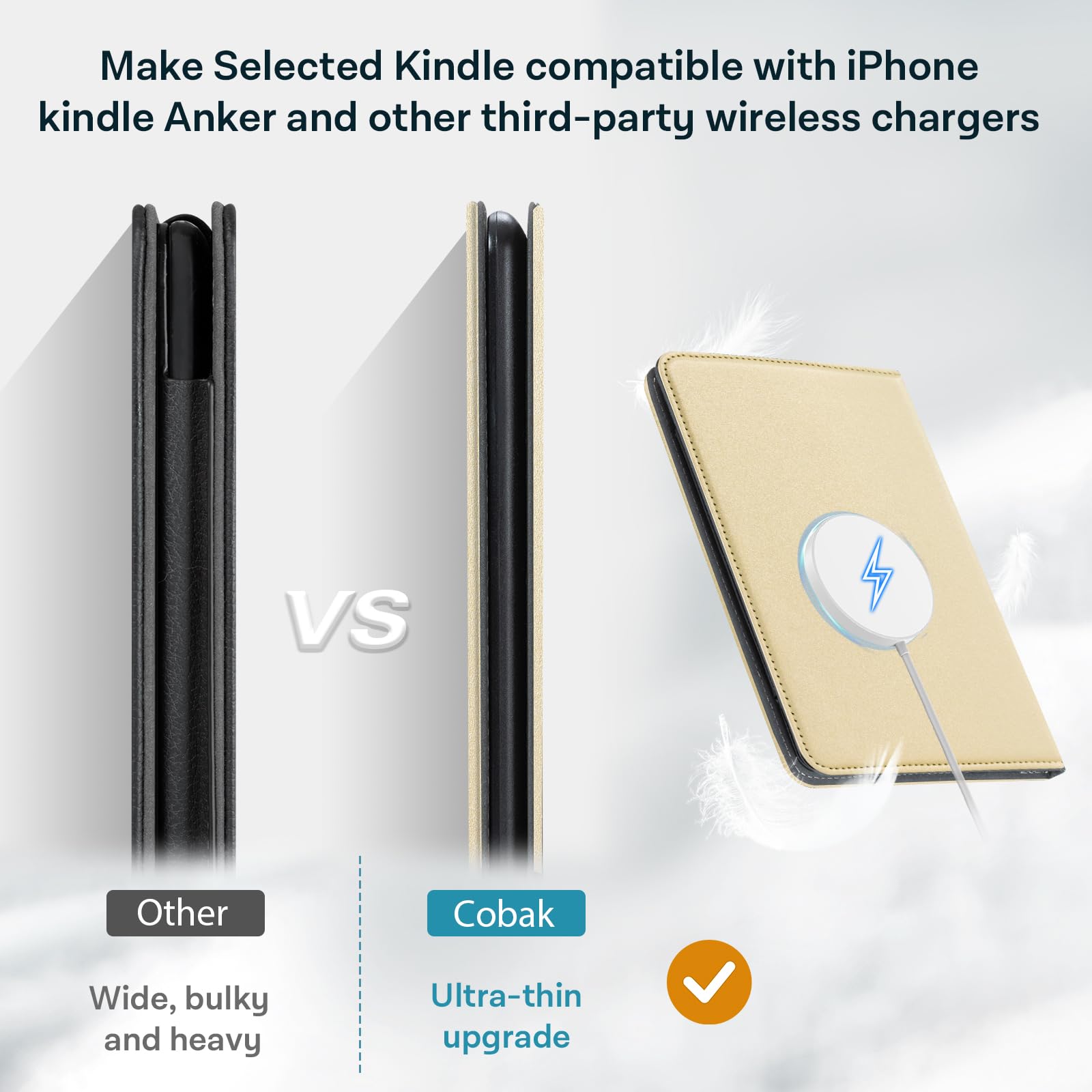 Kindle Paperwhite 12th Gen (2024 7 inch) stand#Color_Pearlescent Gold