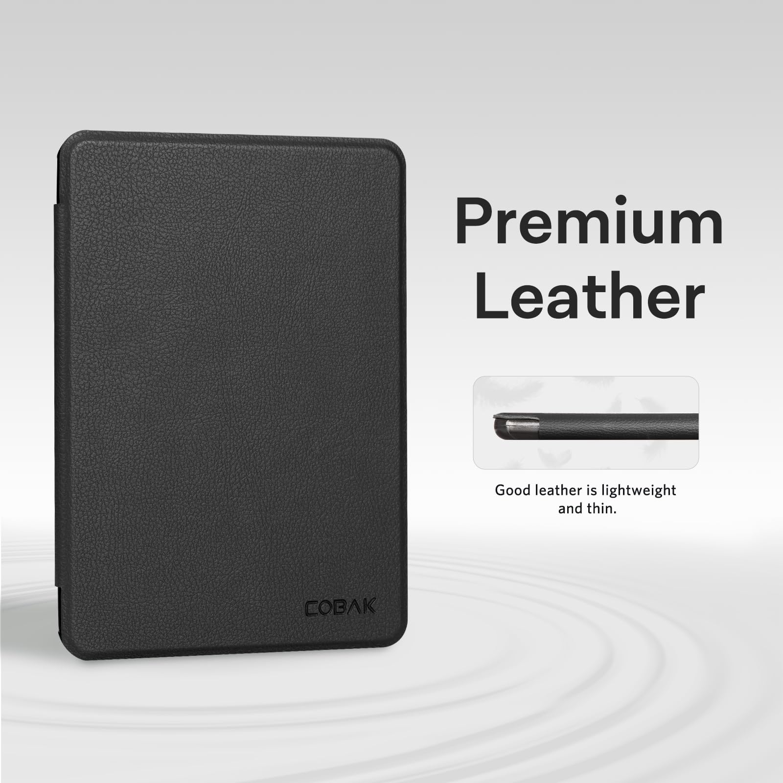 Essentials Kindle Paper White 6th-Magnetic Grips#Color_Black