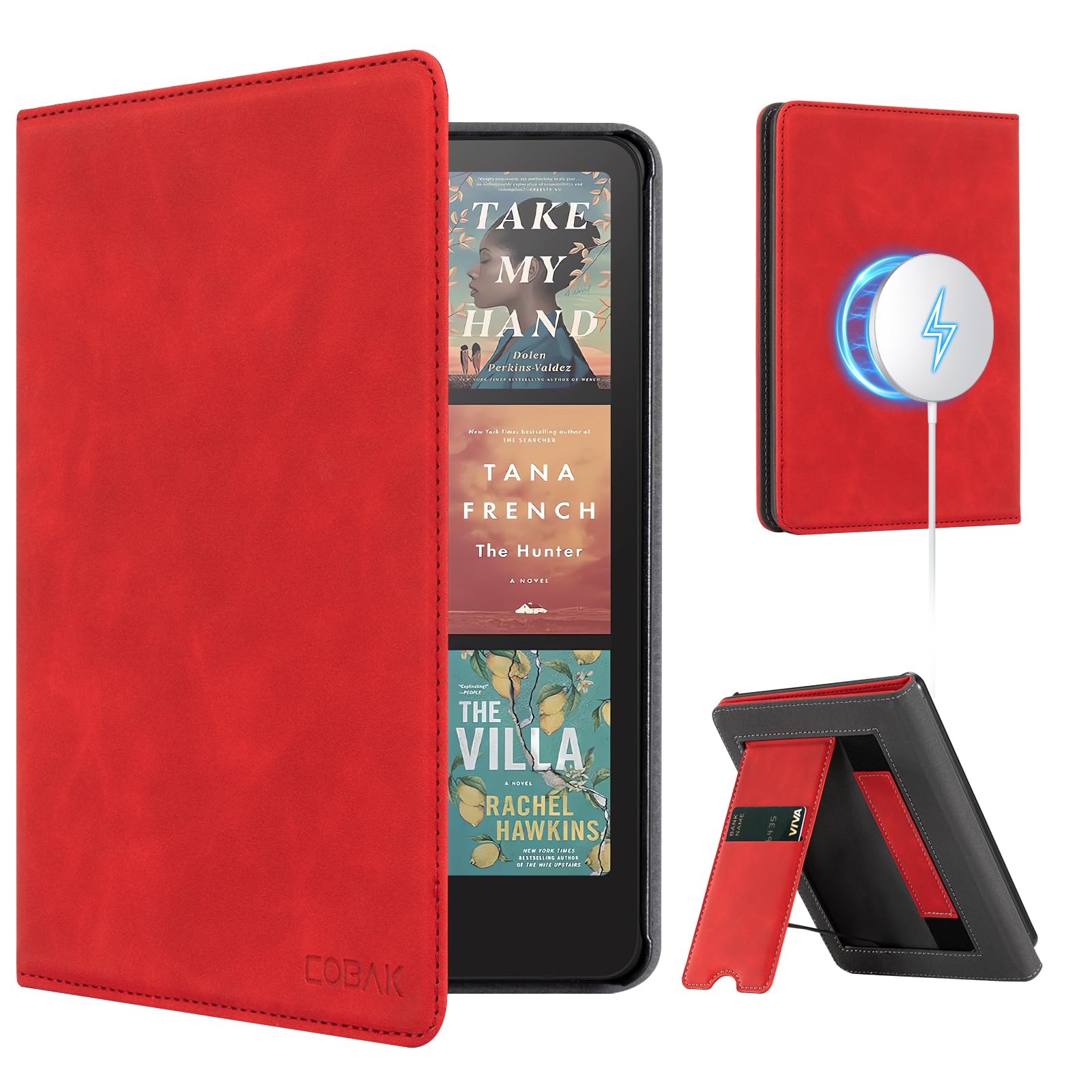 Kindle Paperwhite 12th Gen (2024 7 inch) stand#Color_Red